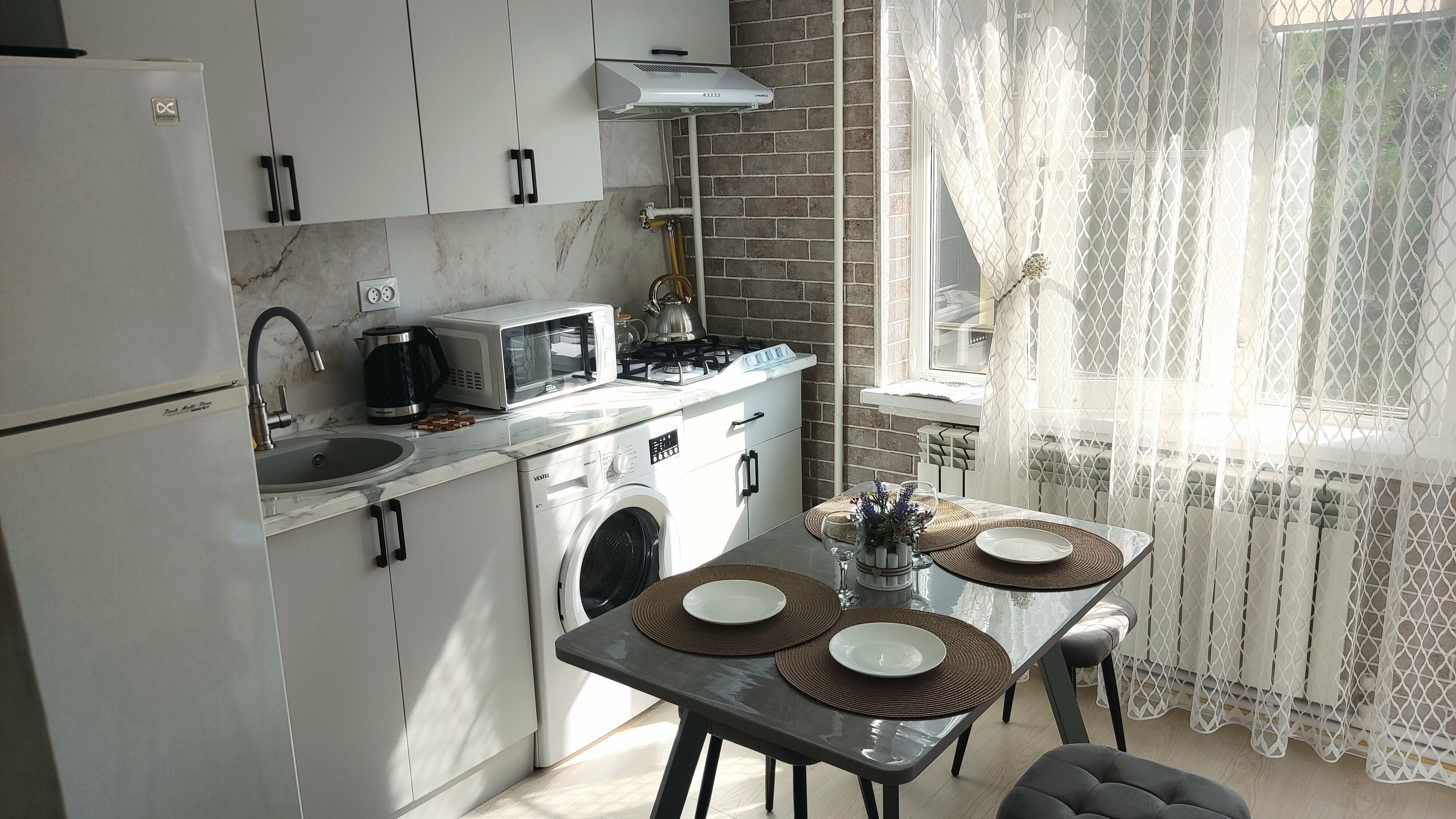 Двухместный номер с 1 кроватью и балконом