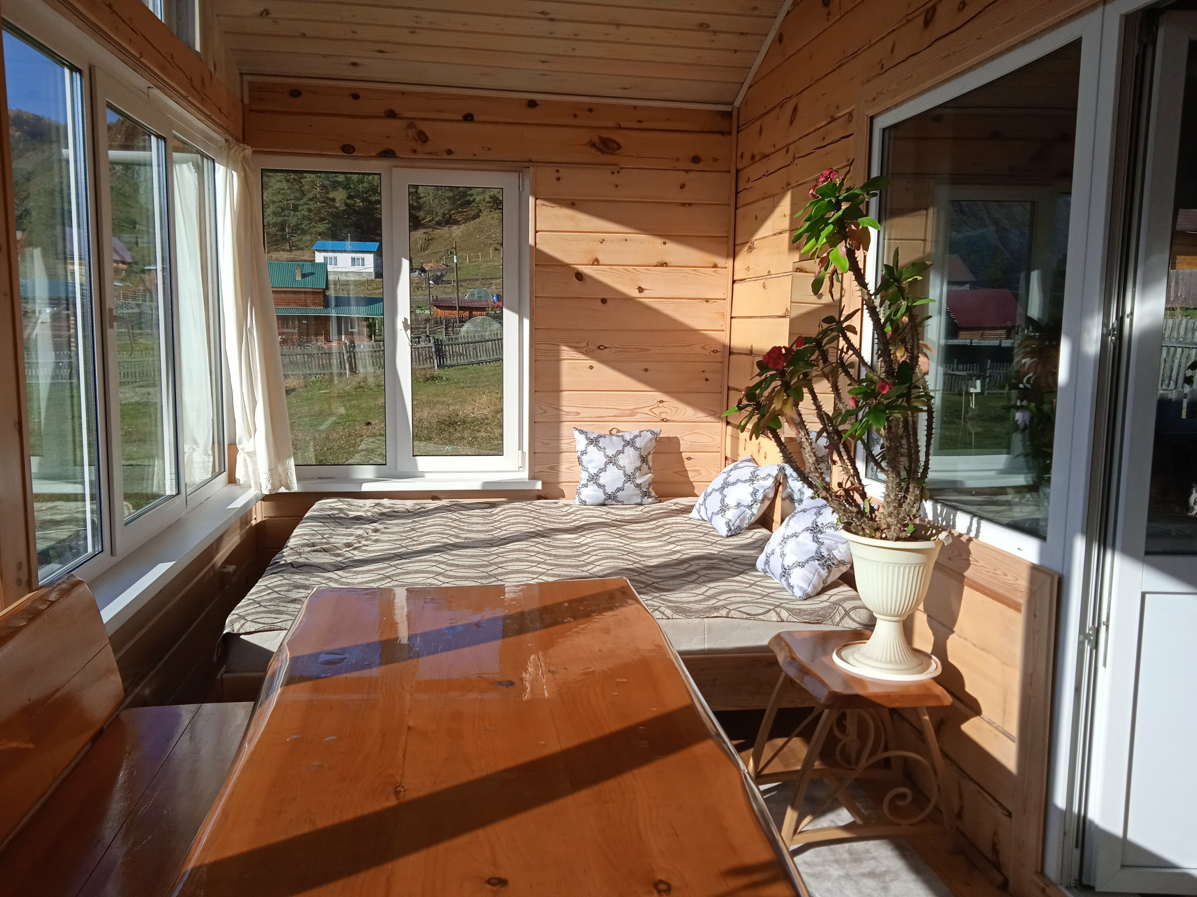 Двухместный номер с 1 кроватью и видом на горы