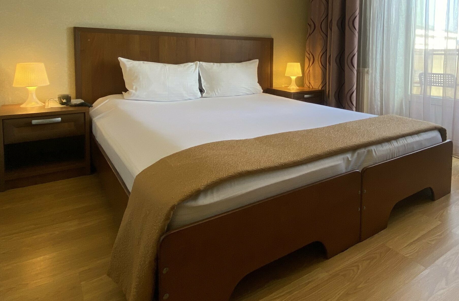 Двухместный номер Делюкс с 1 кроватью или 2 отдельными кроватями и балконом