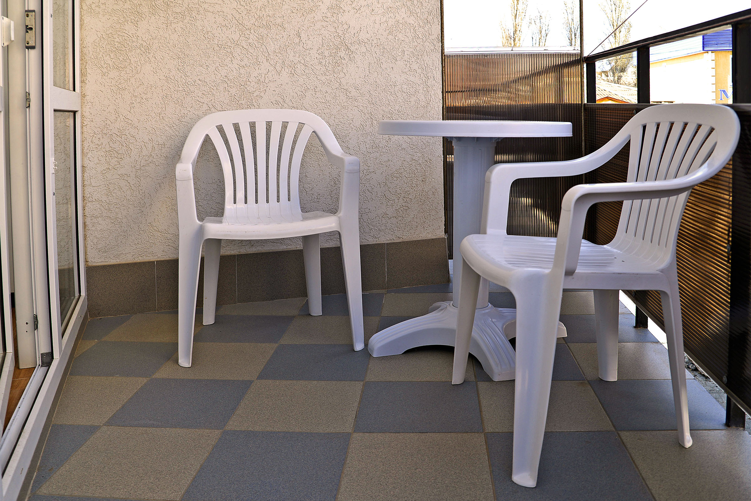 Двухместный номер с 1 кроватью и балконом