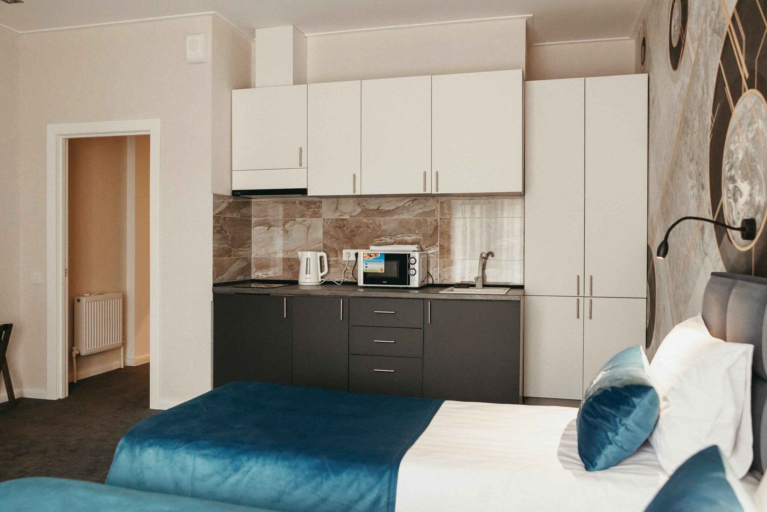 Двухместный номер с 2 отдельными кроватями и балконом