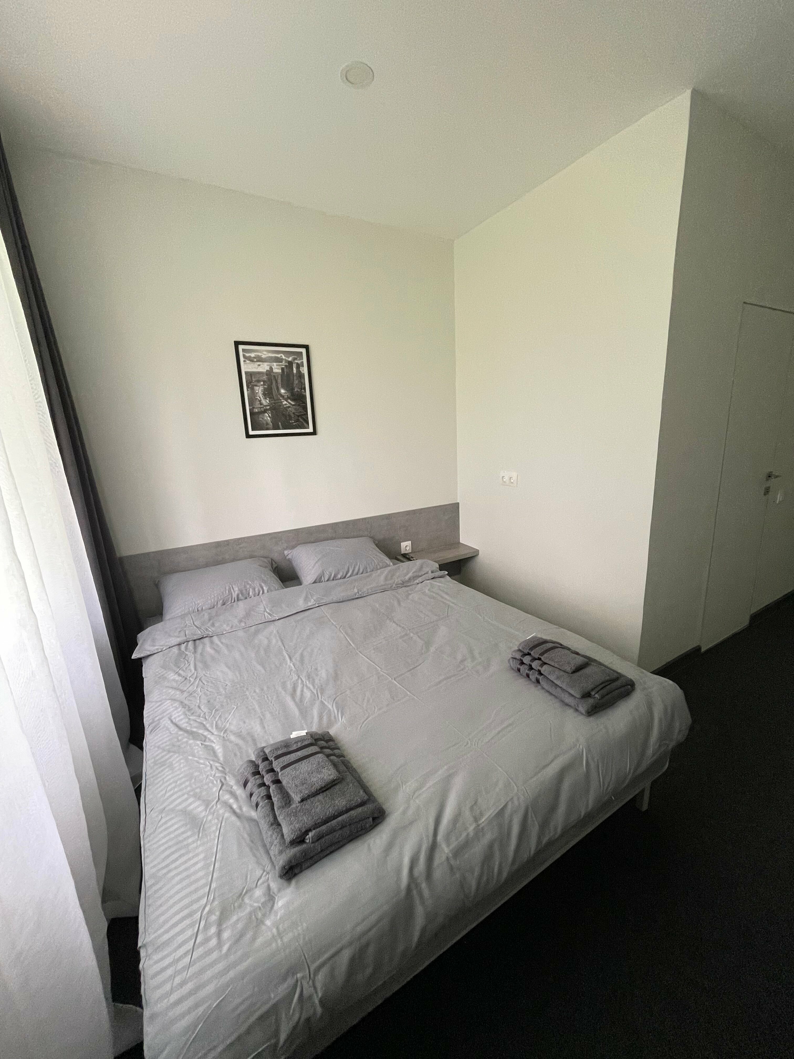 Небольшой двухместный номер с 1 кроватью