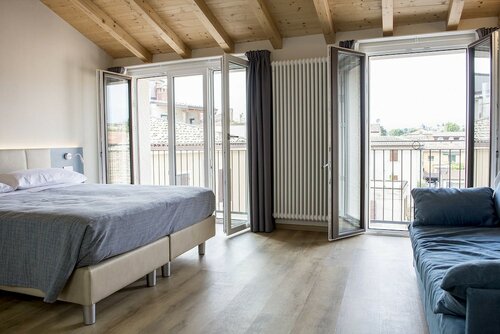 Улучшенный двухместный номер с 1 двуспальной кроватью в Casa Beccherie