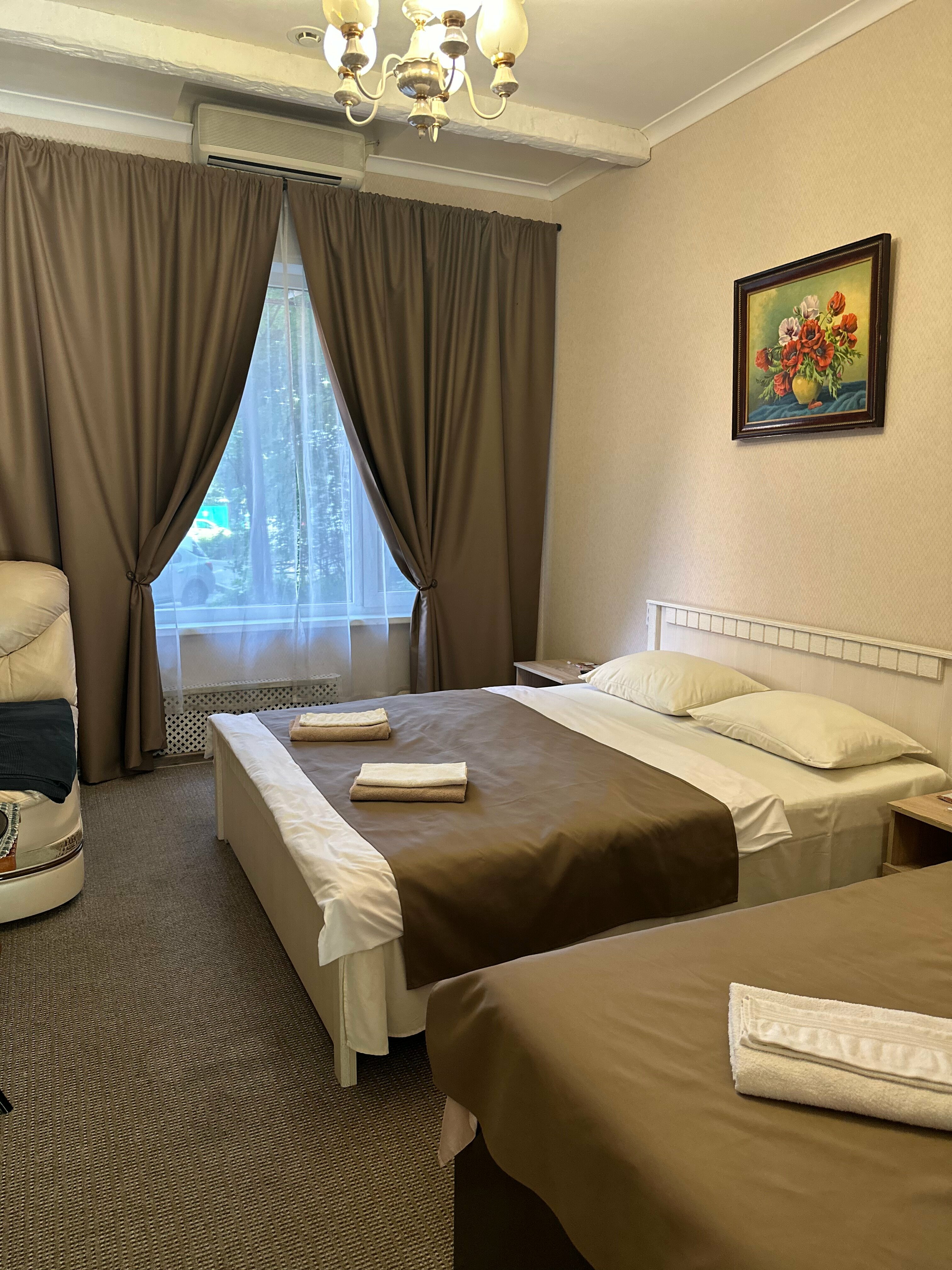 Двухместный номер с 1 кроватью и собственной ванной комнатой