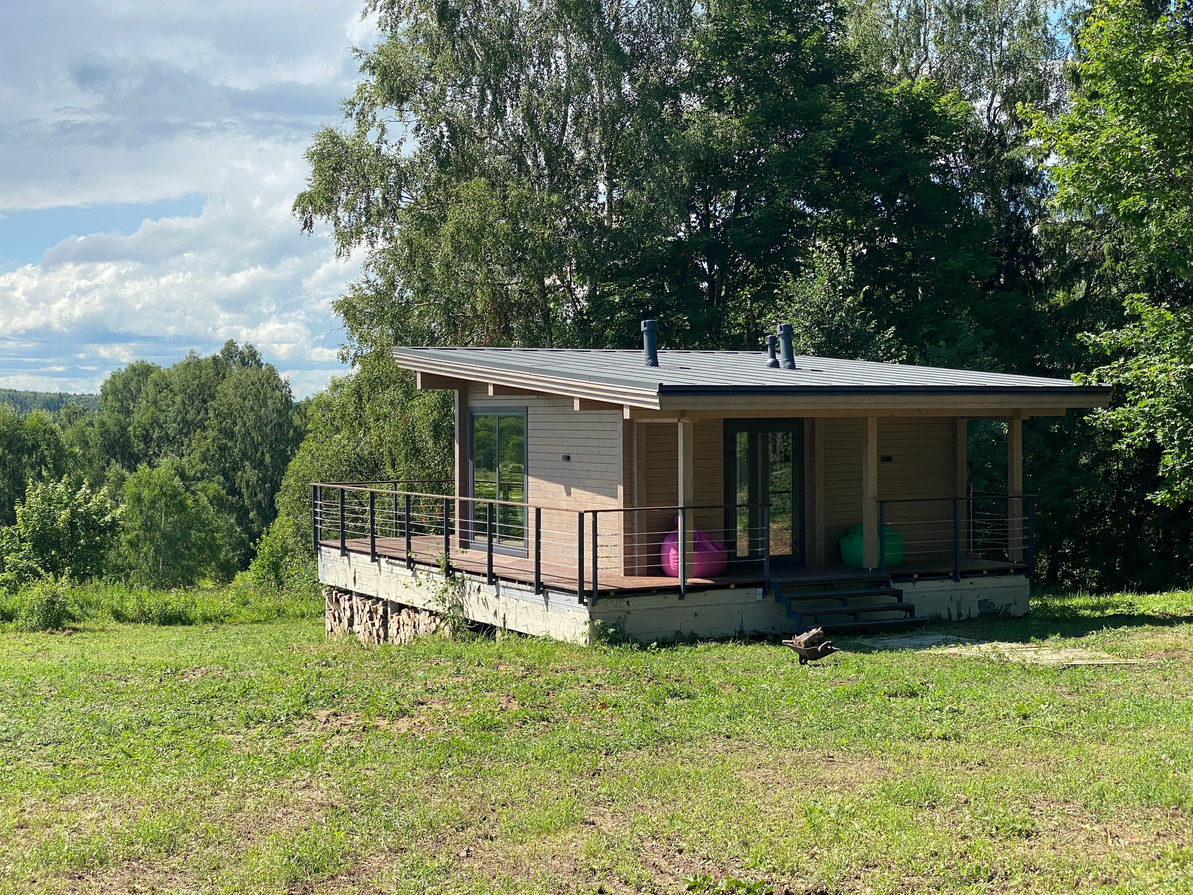 Дом с видом на лес