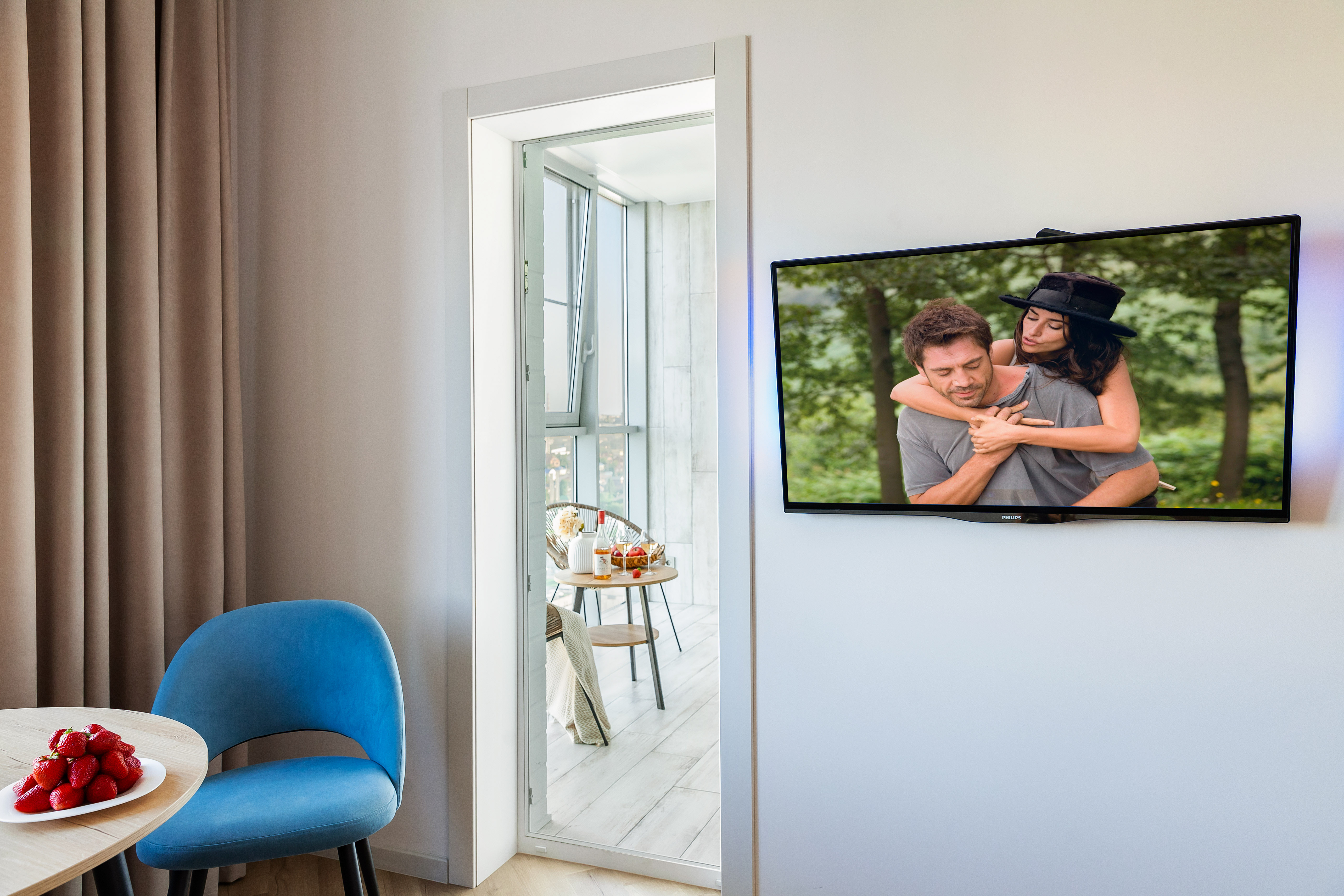 Апартаменты с 1 спальней