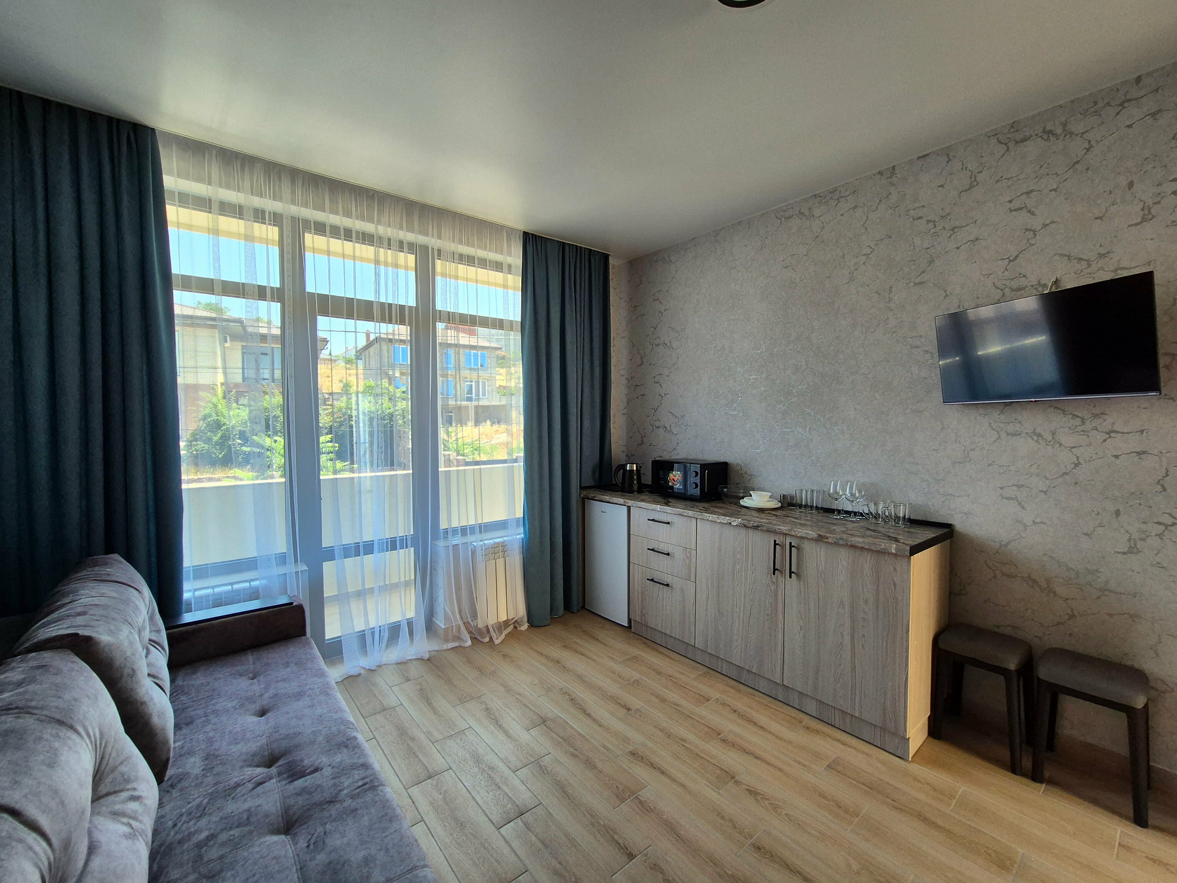 Стандартный двухместный номер с 1 кроватью или 2 отдельными кроватями и балконом