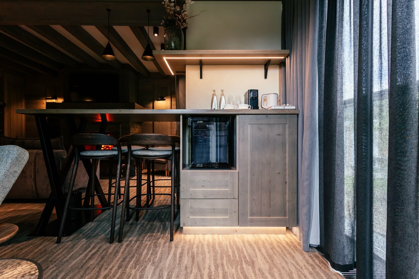 Роскошный четырехместный номер