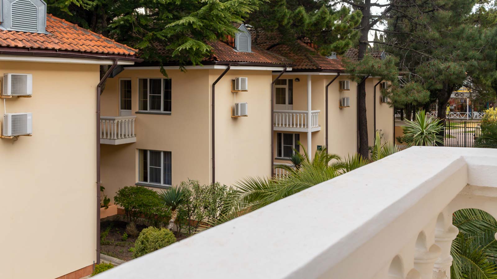 Двухместный номер Делюкс с 1 кроватью и балконом, вид на море