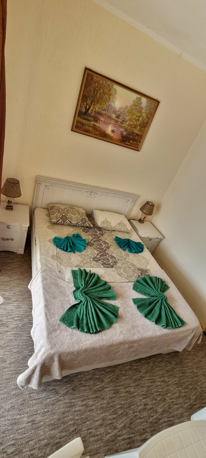 Двухместный номер Делюкс с 1 кроватью и балконом