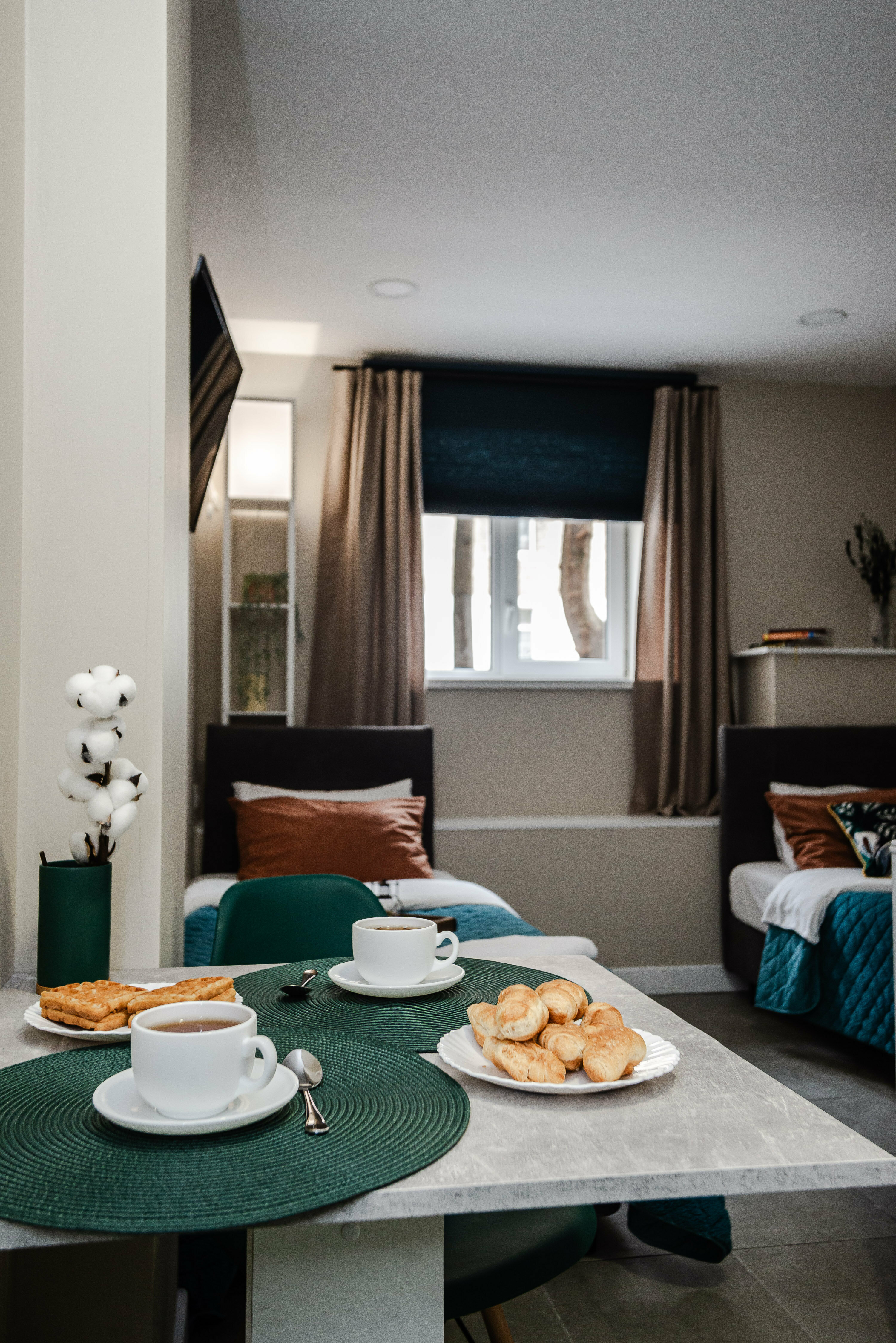 Бюджетный двухместный номер с 2 отдельными кроватями