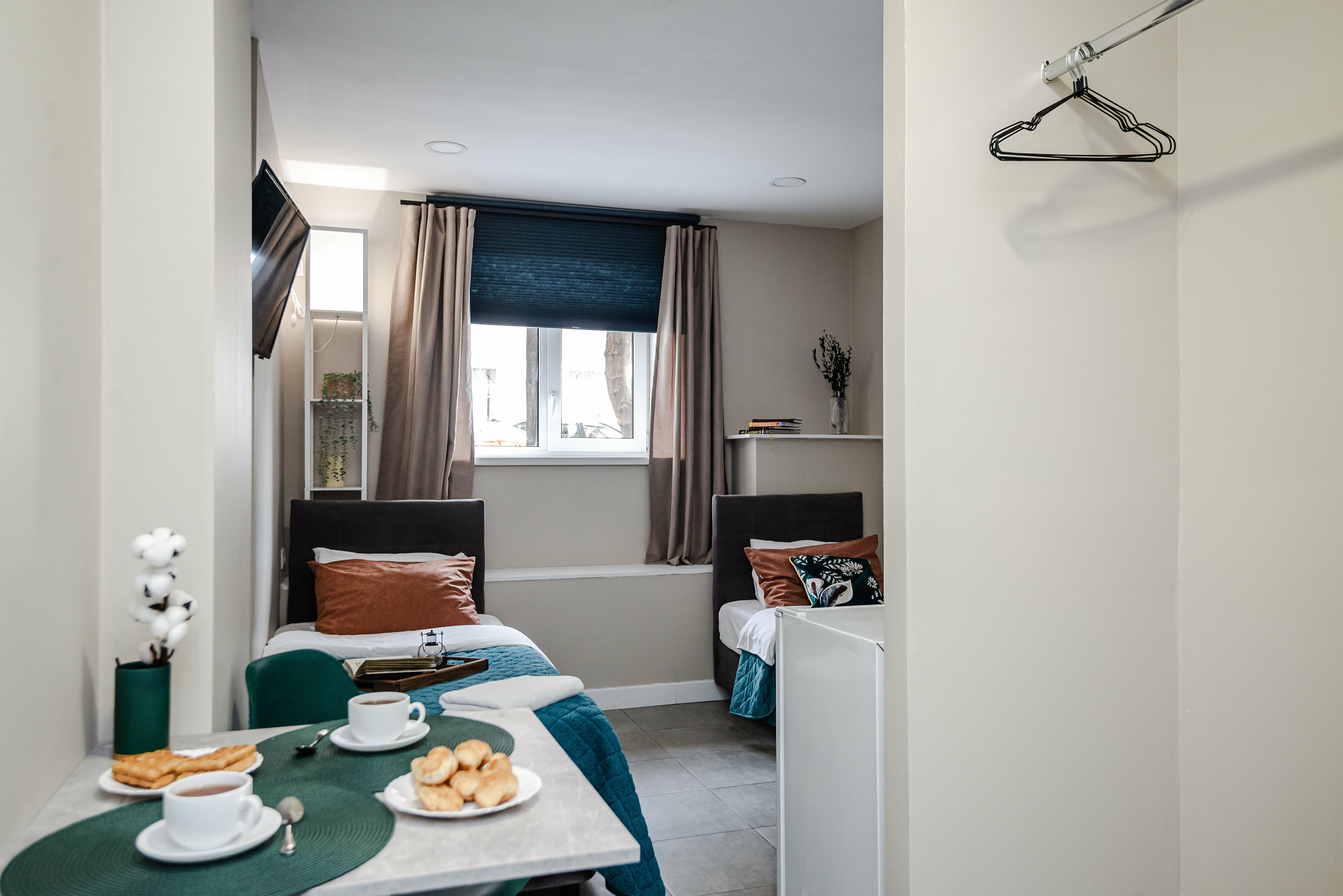 Бюджетный двухместный номер с 2 отдельными кроватями