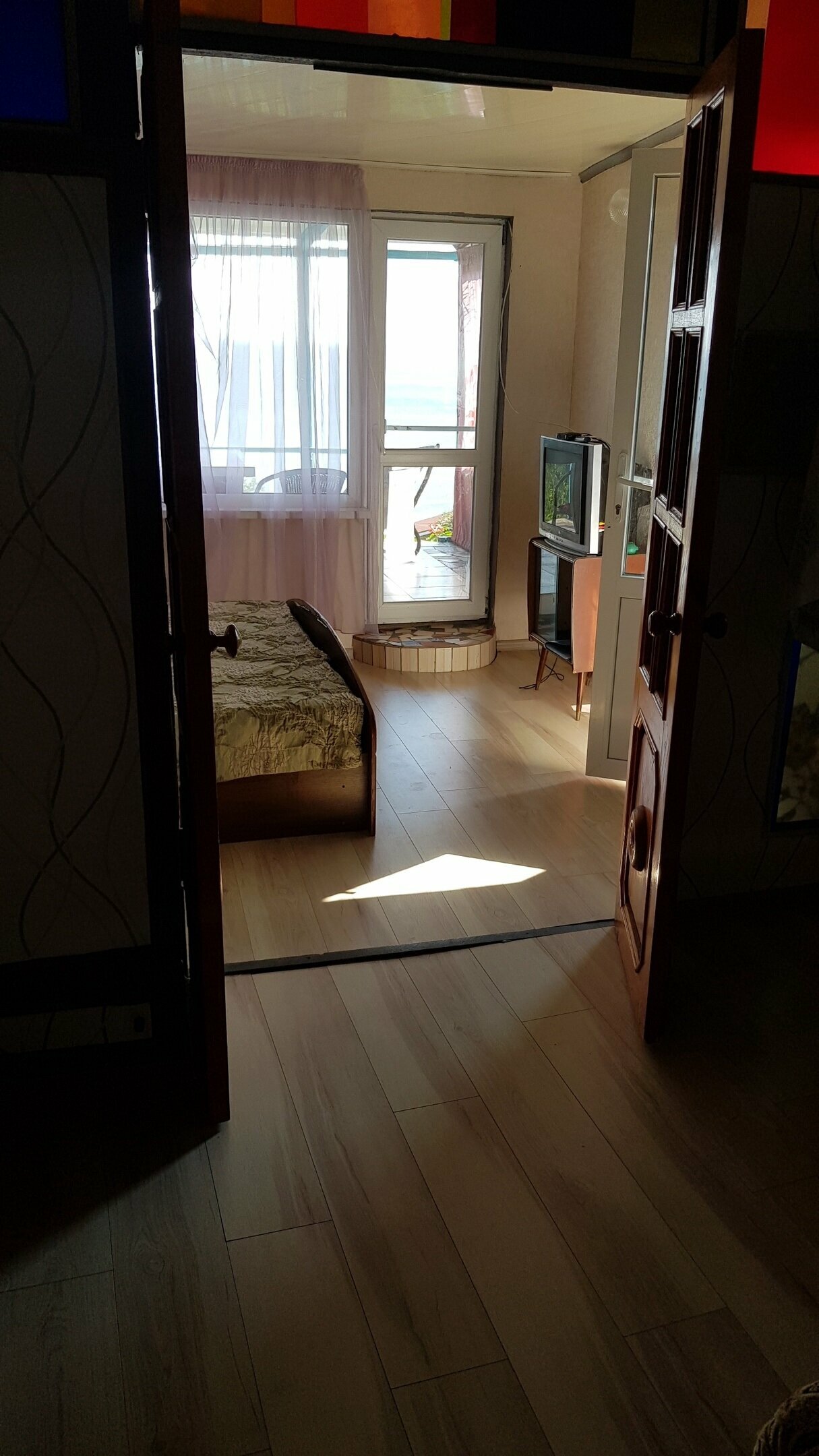 Трехместный номер с видом на море