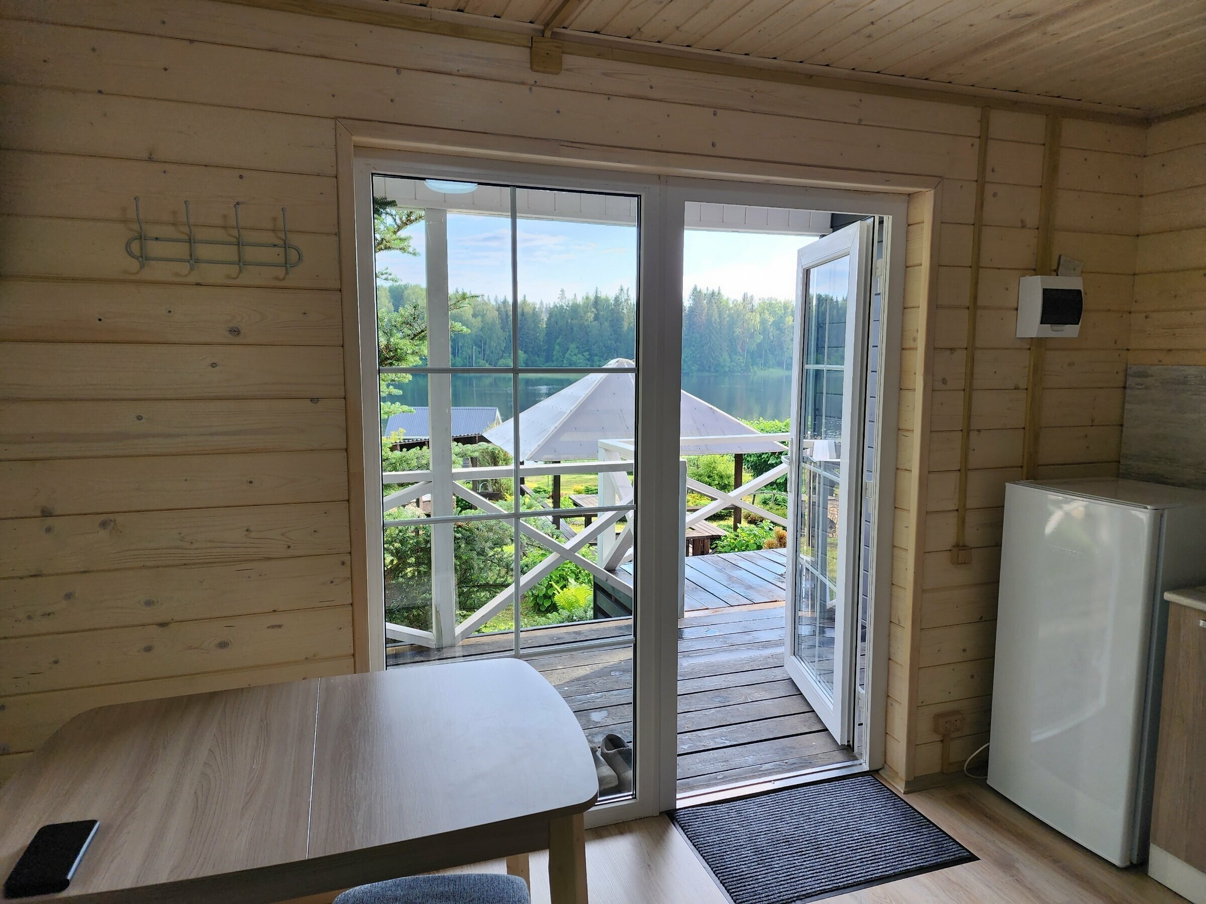 Апартаменты с видом на озеро