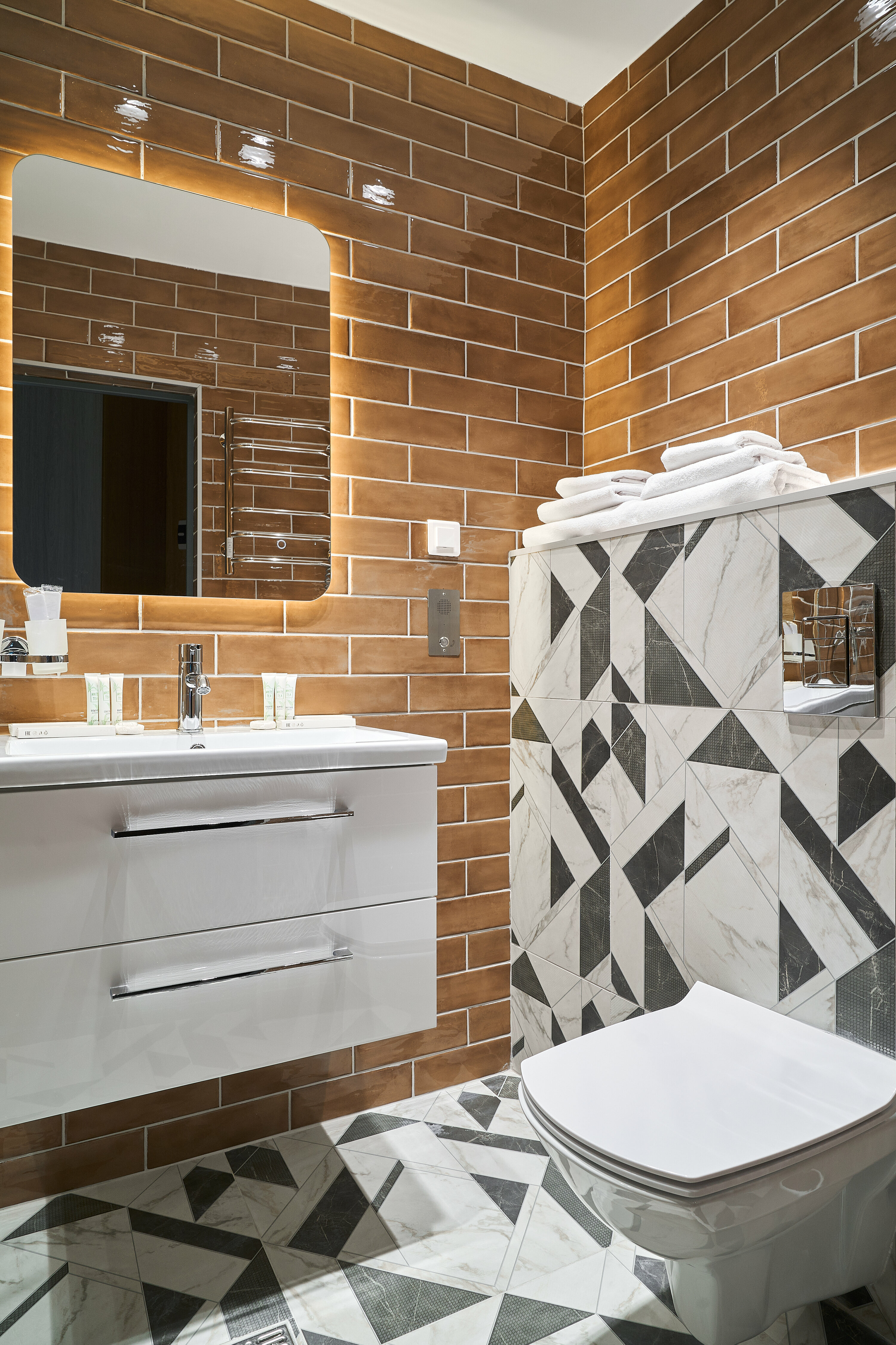 Улучшенный номер с кроватью размера «king-size» или 2 отдельными кроватями