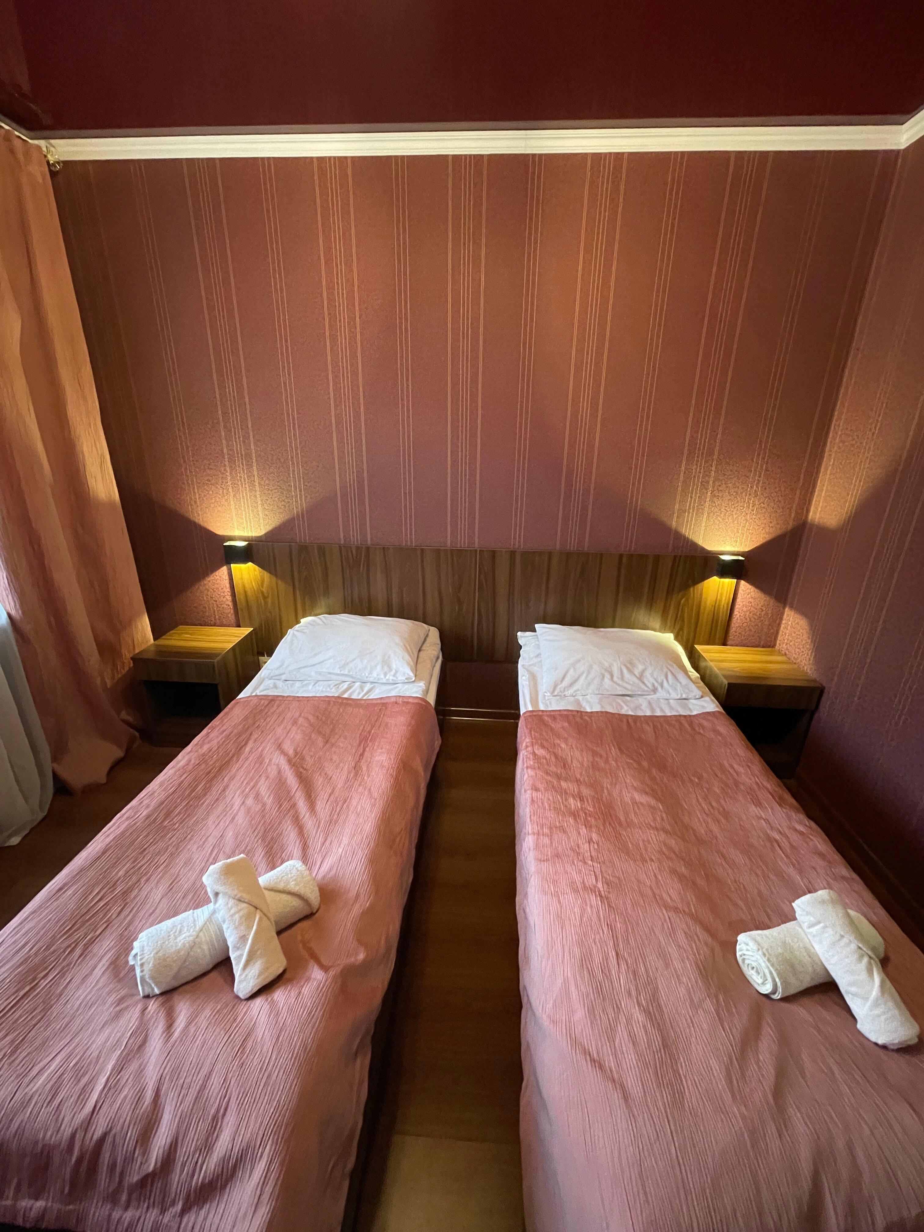 Двухместный номер с 1 кроватью или 2 отдельными кроватями и балконом