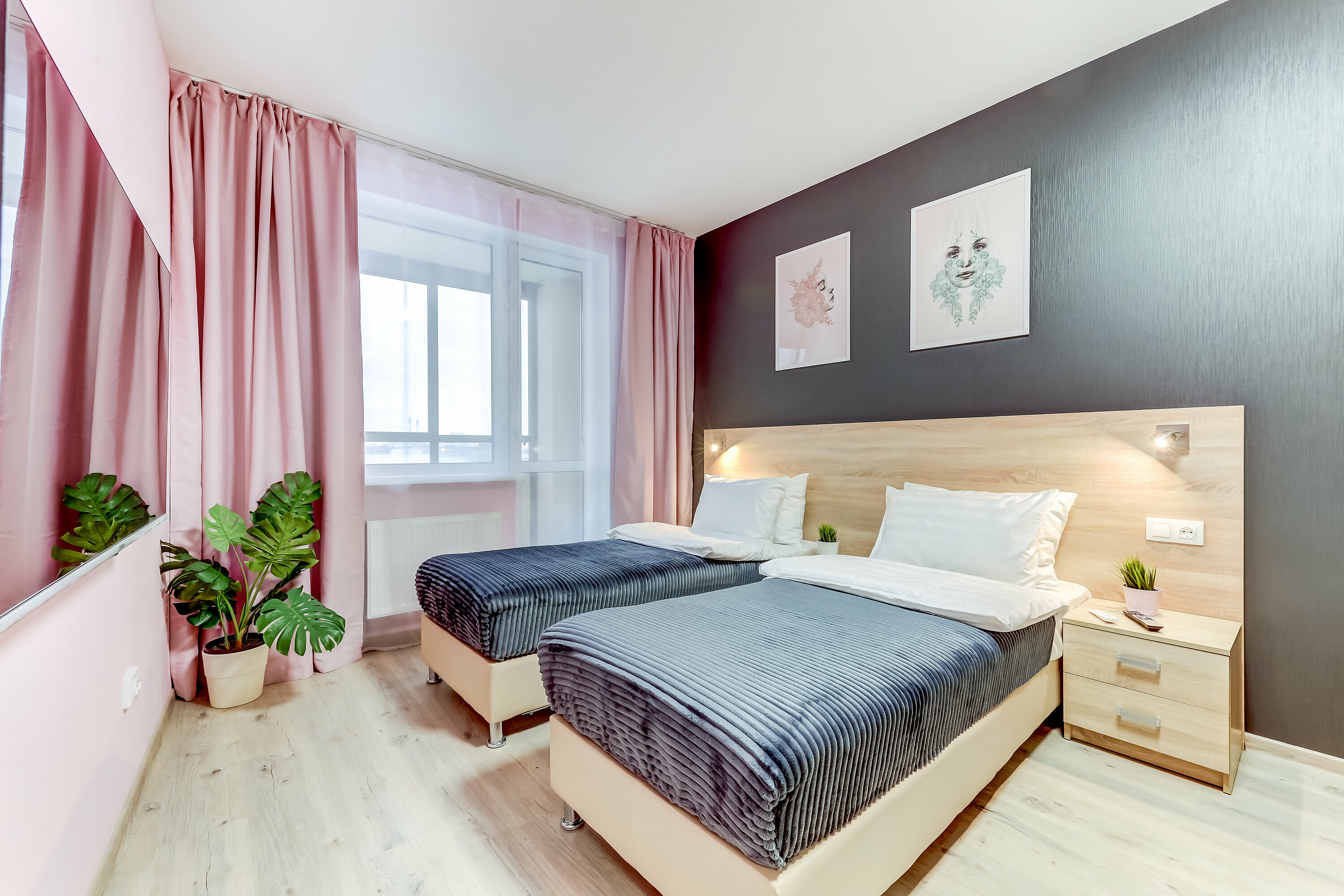 Апартаменты с 2 спальнями