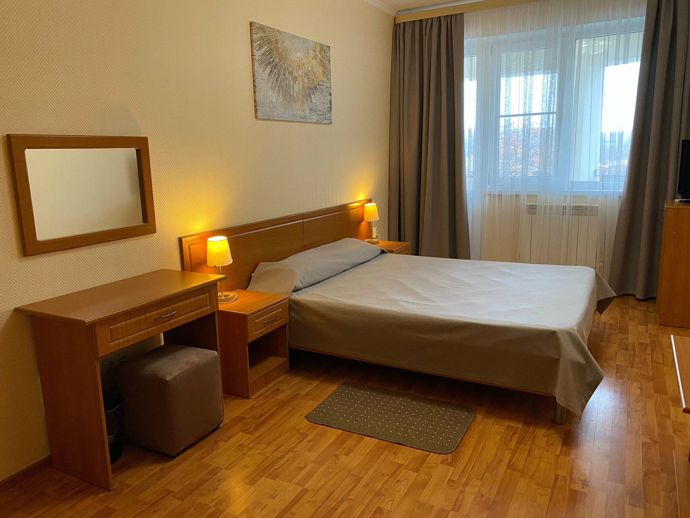 Двухместный номер с 1 кроватью или 2 отдельными кроватями и балконом