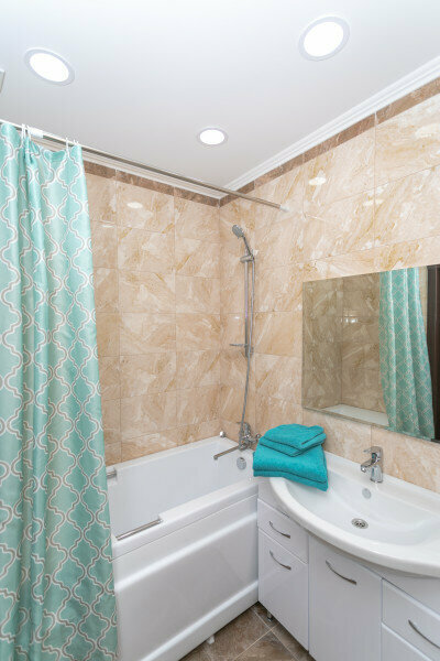 Cемейный номер с собственной ванной комнатой