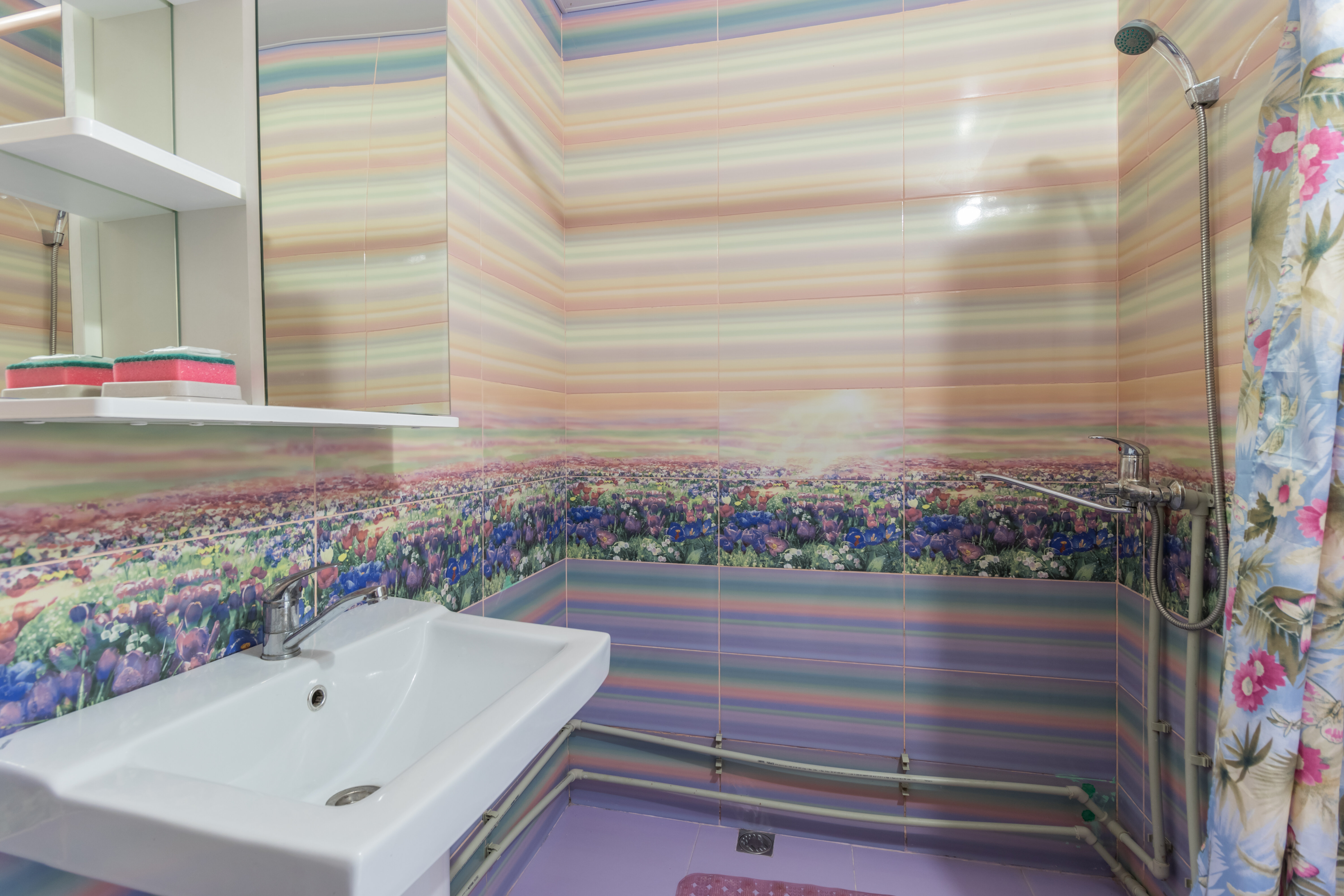 Трехместный номер с террасой