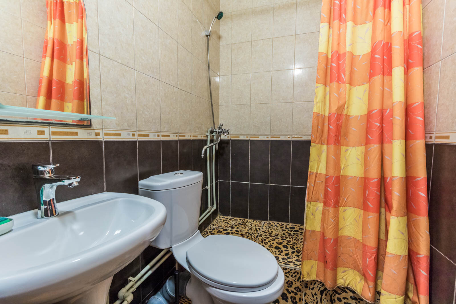 Двухместный номер с 1 кроватью и балконом