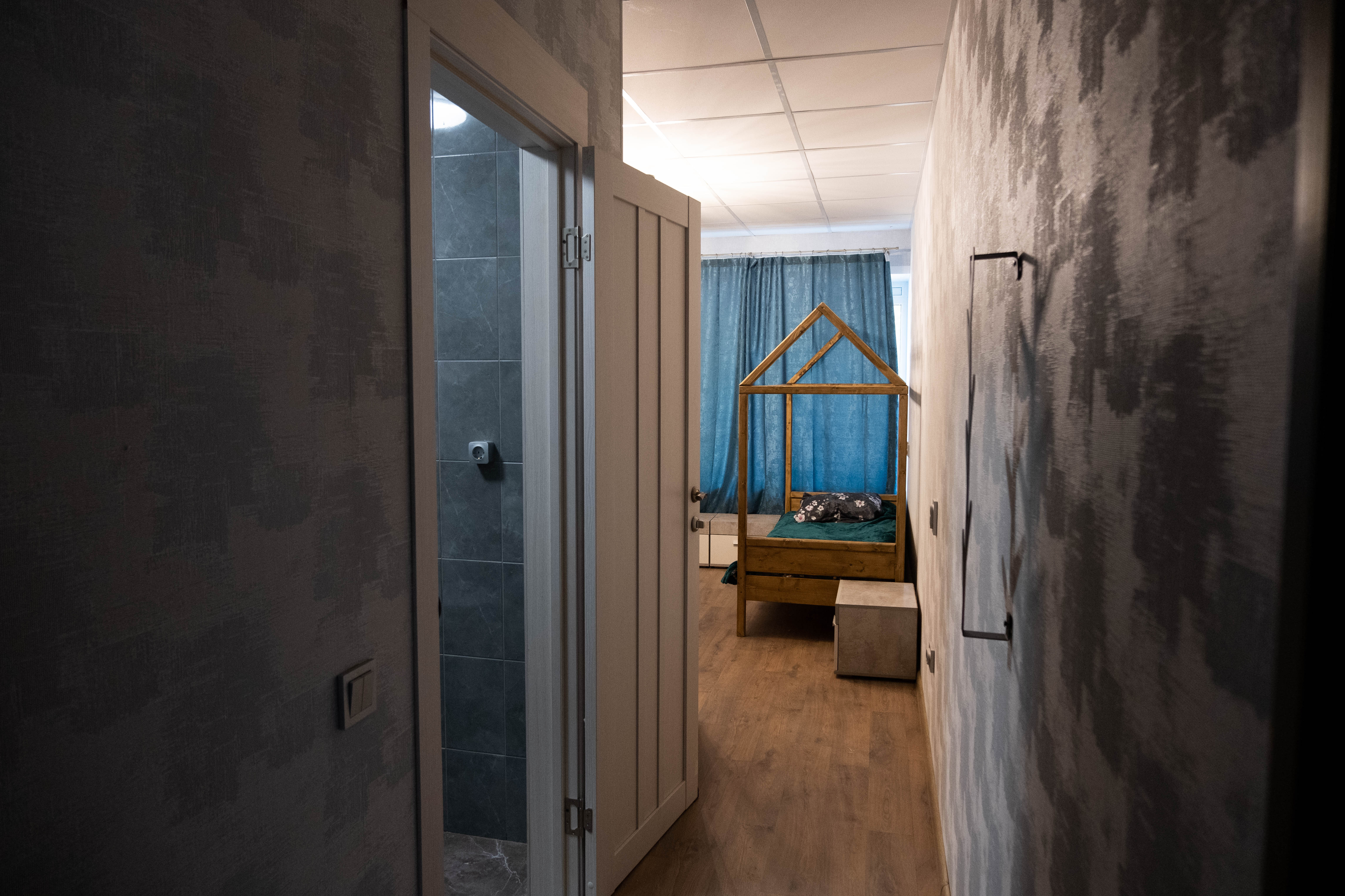 Двухместный с 1 кроватью или 2 отдельными кроватями и душем