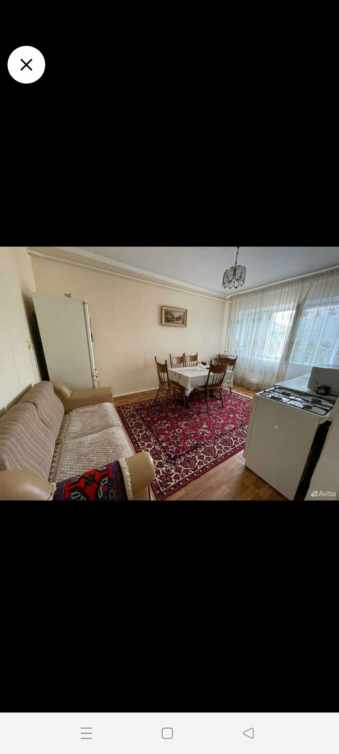 Семейный номер с видом на сад