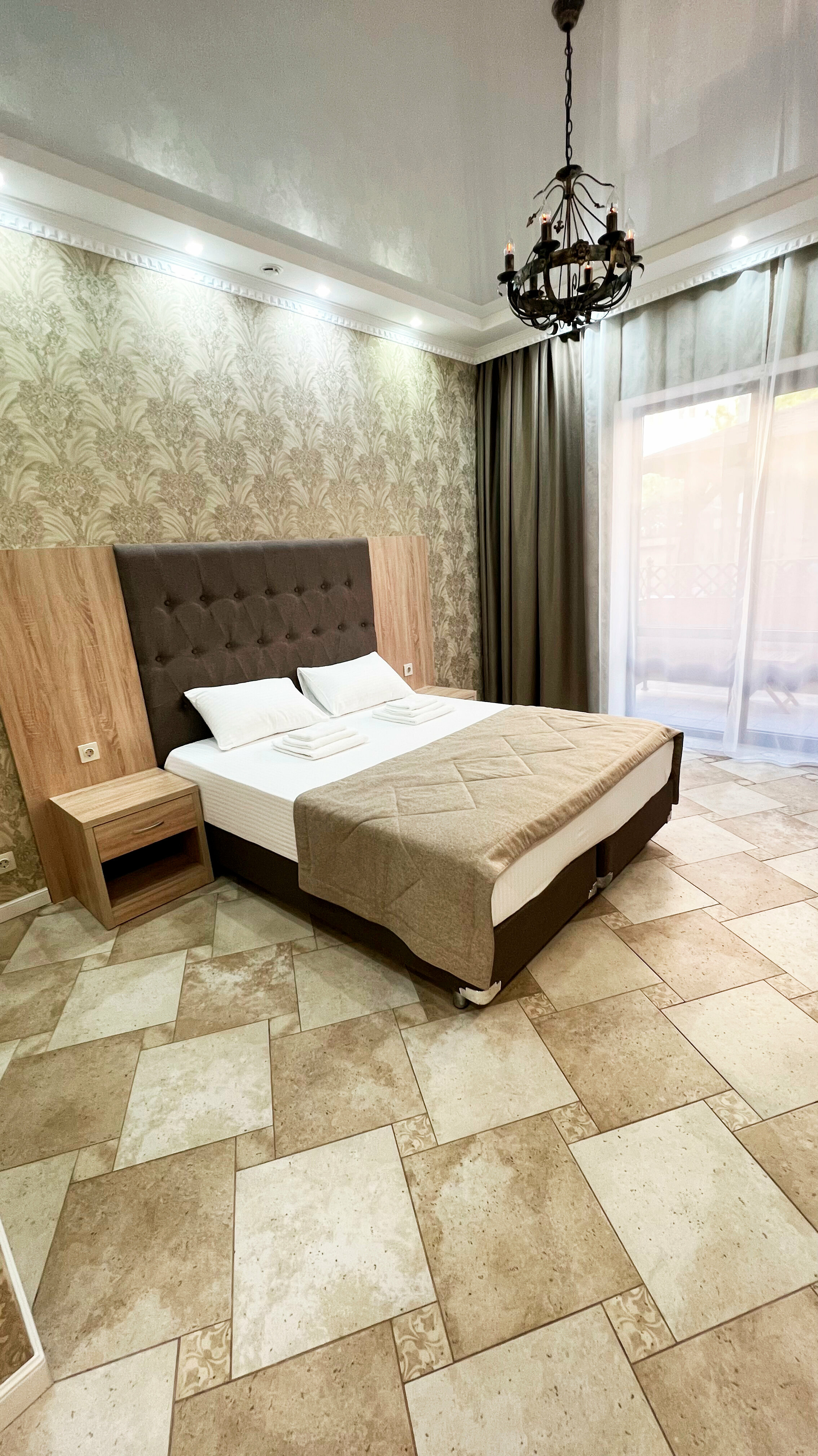 Двухместный номер с 1 кроватью или 2 отдельными кроватями и балконом