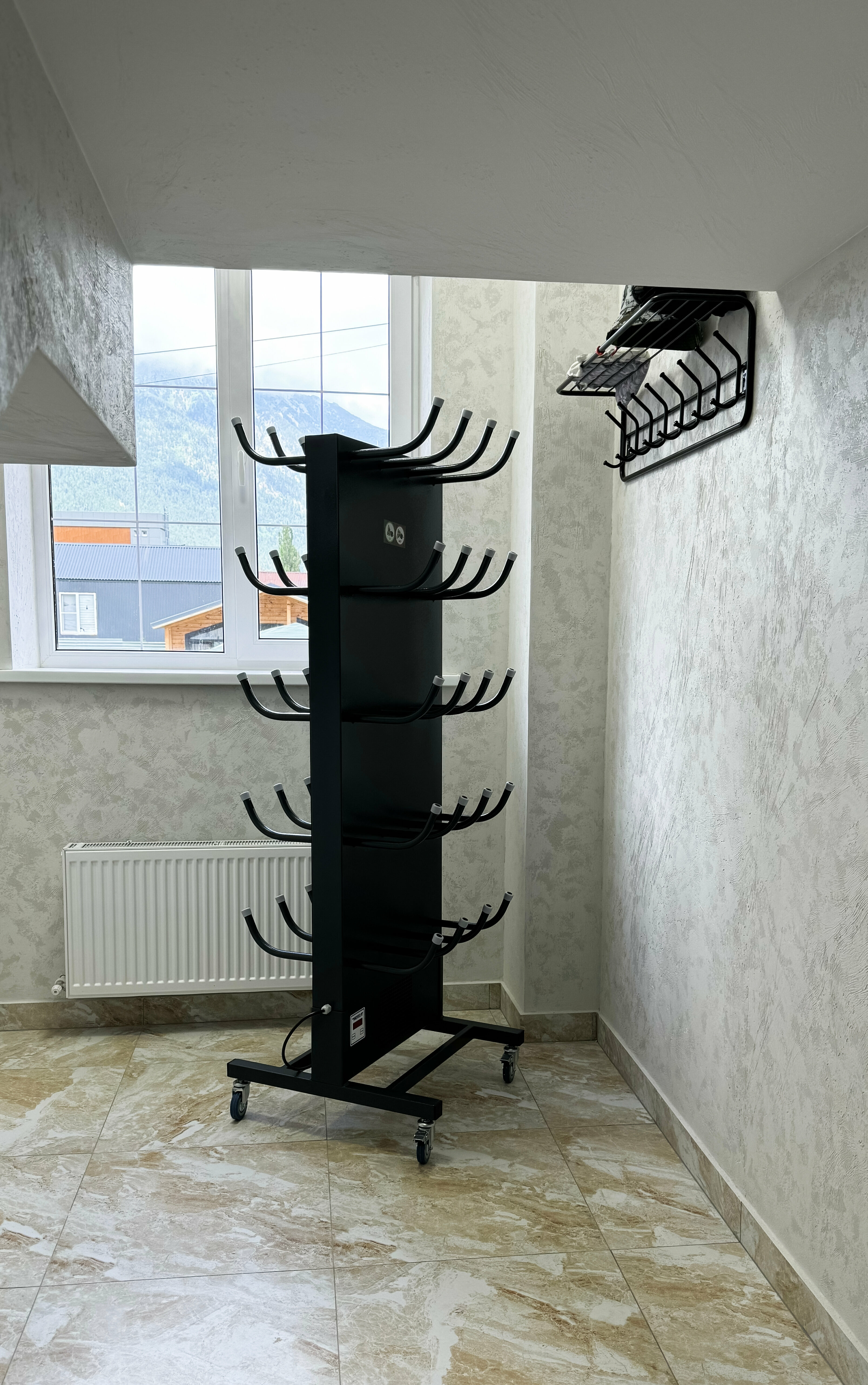 Двухместный номер с 1 кроватью и видом на горы