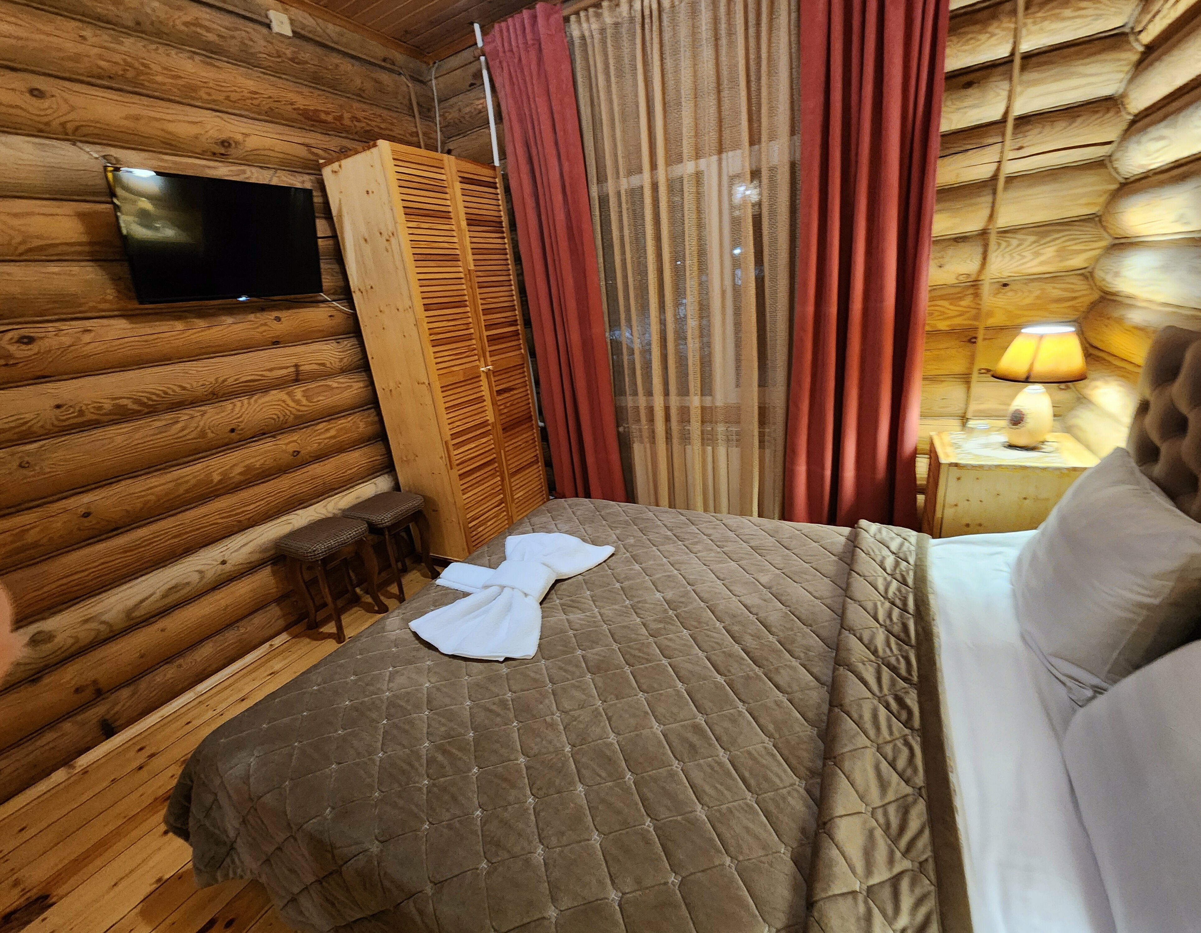 Двухместный номер с 1 кроватью и видом на горы