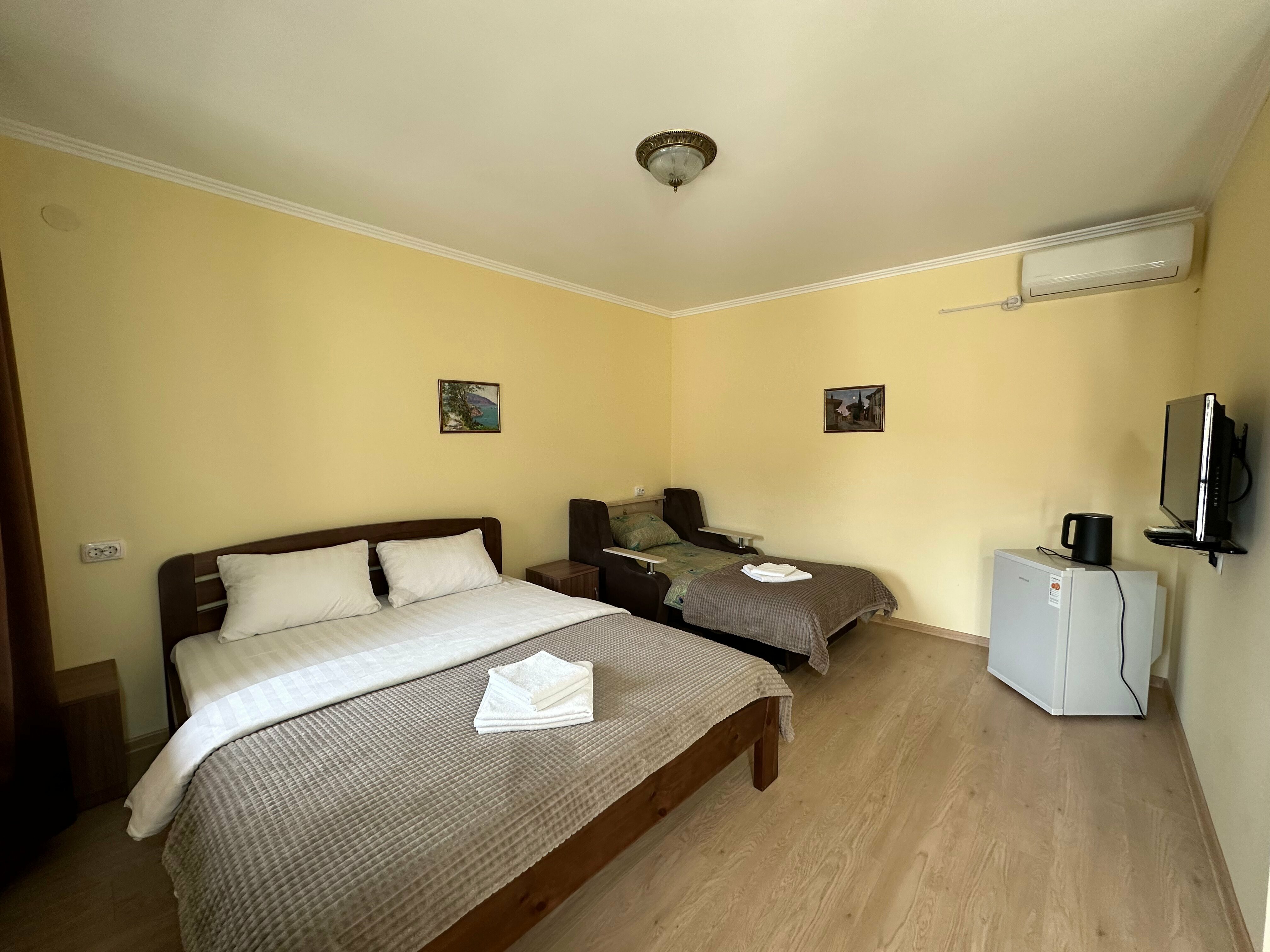 Двухместный с 1 кроватью