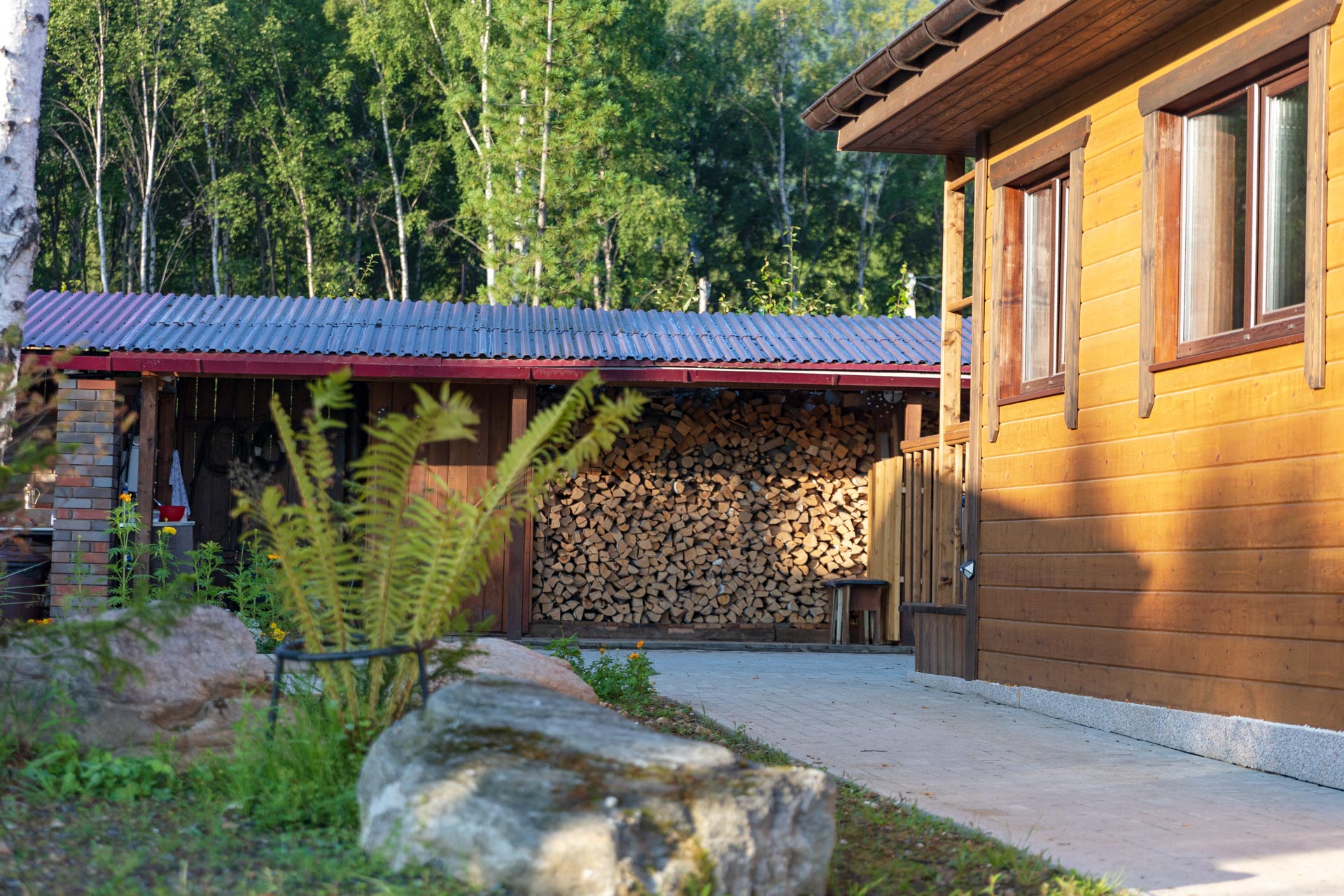 Дом с видом на озеро