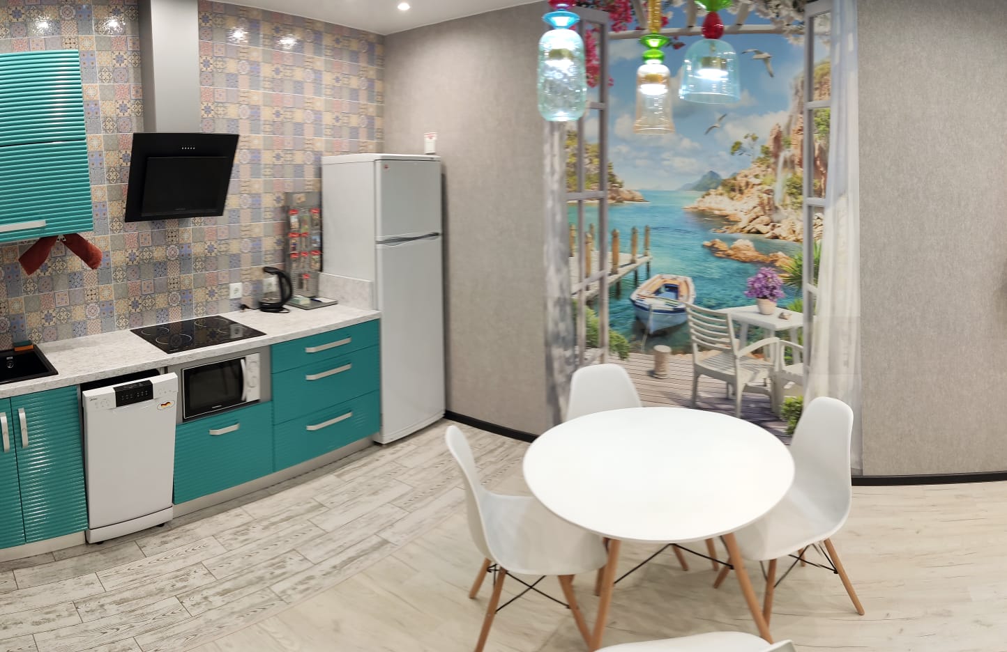 Апартаменты с 1 спальней