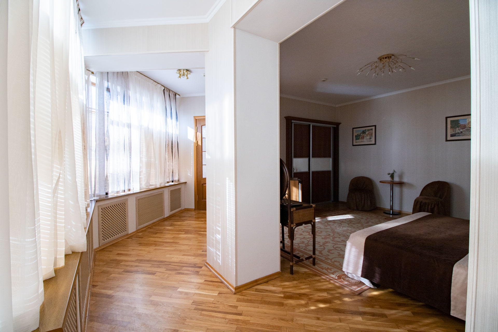 Большой двухместный номер с 1 кроватью