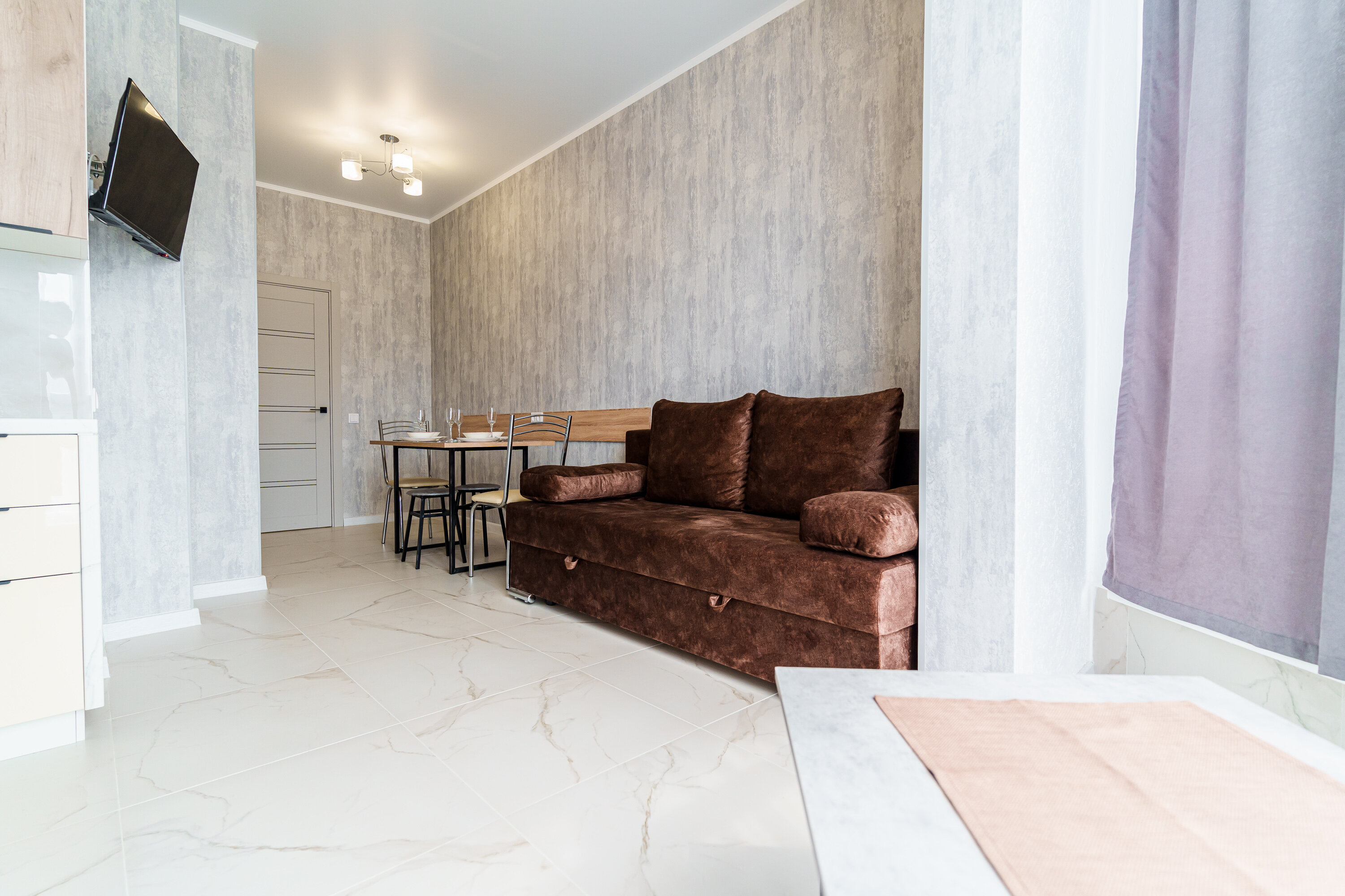 Апартаменты с 1 спальней