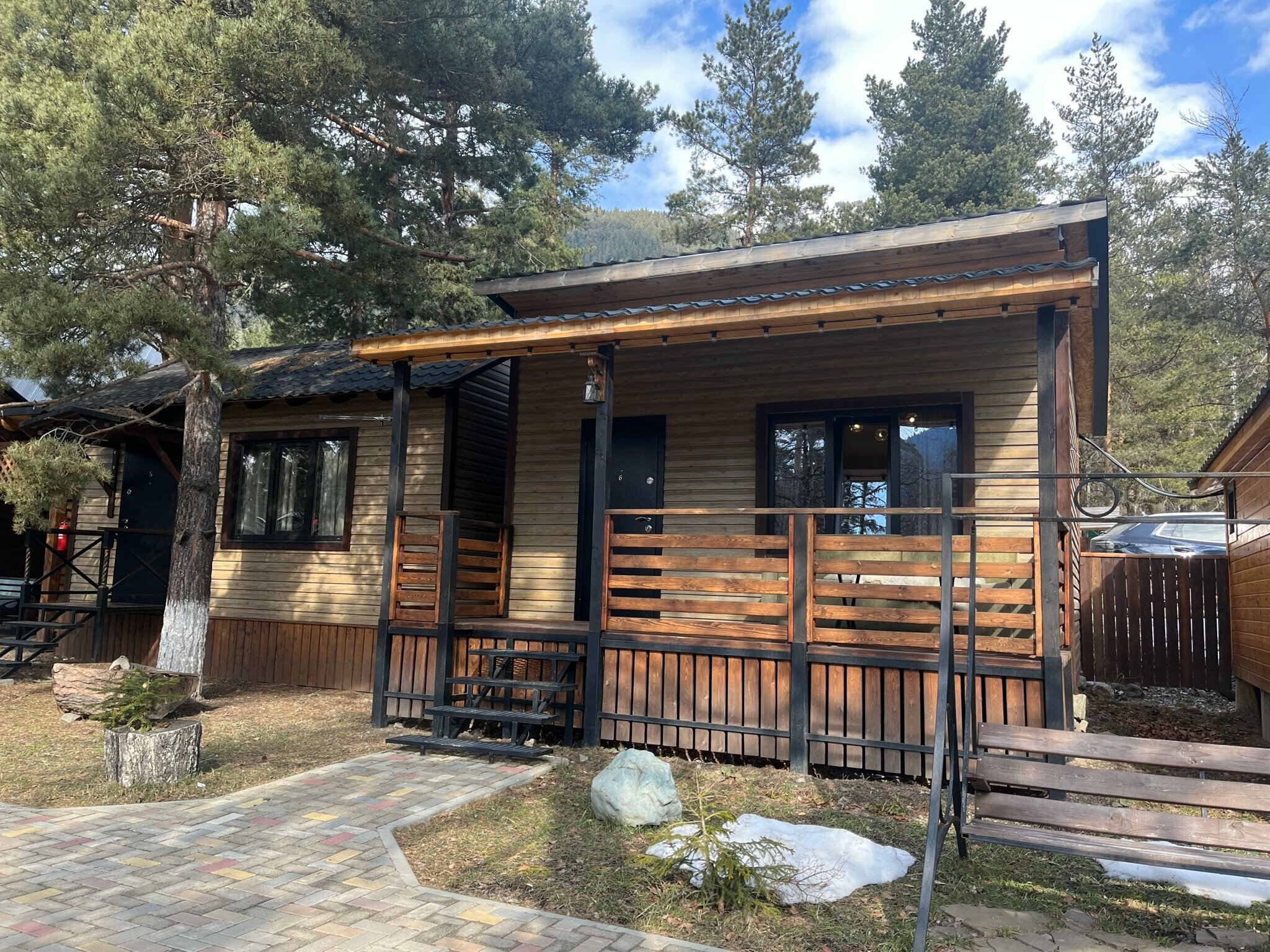 Коттедж с видом на горы