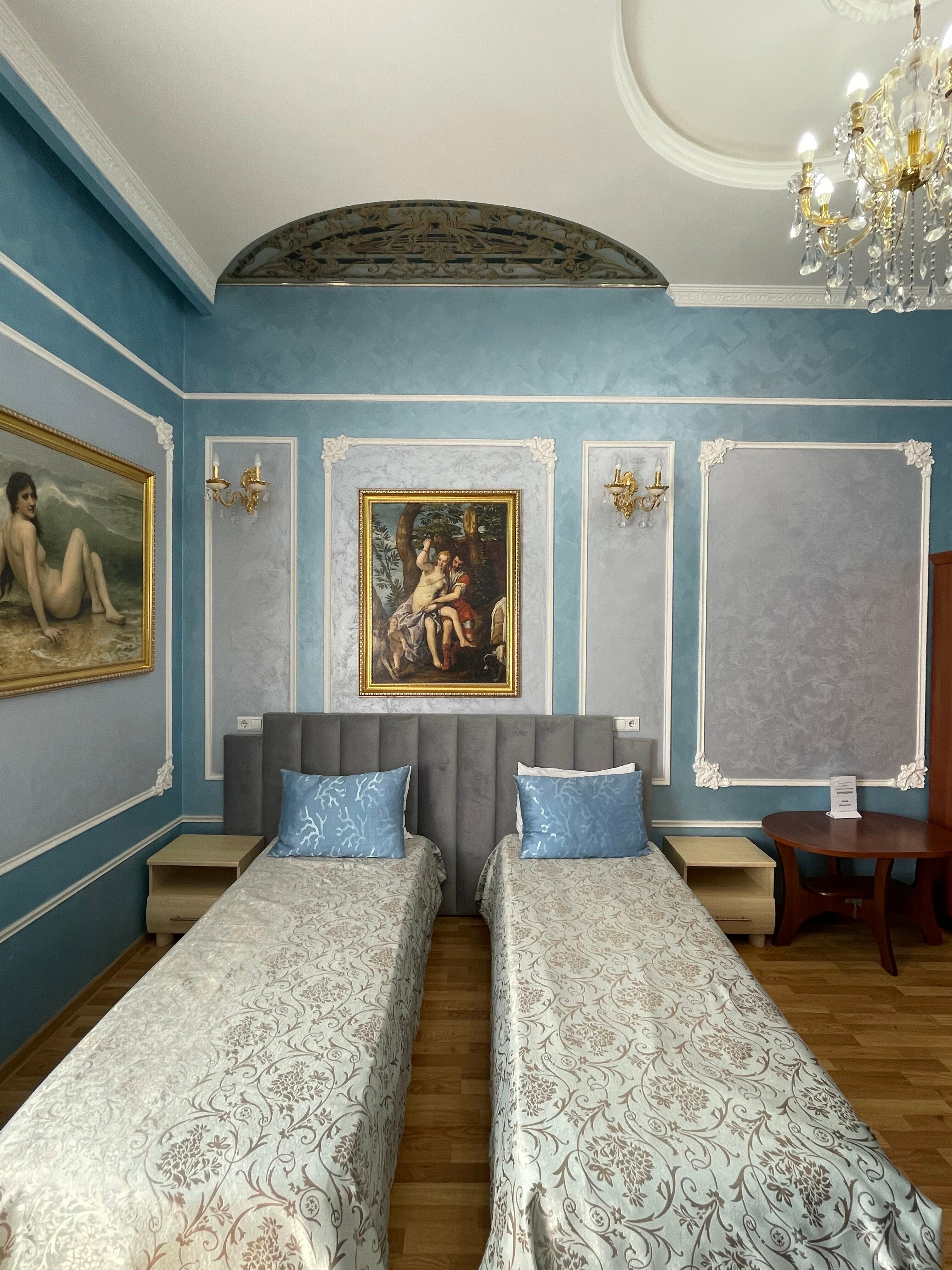 Двухместный номер с 2 двуспальными кроватями