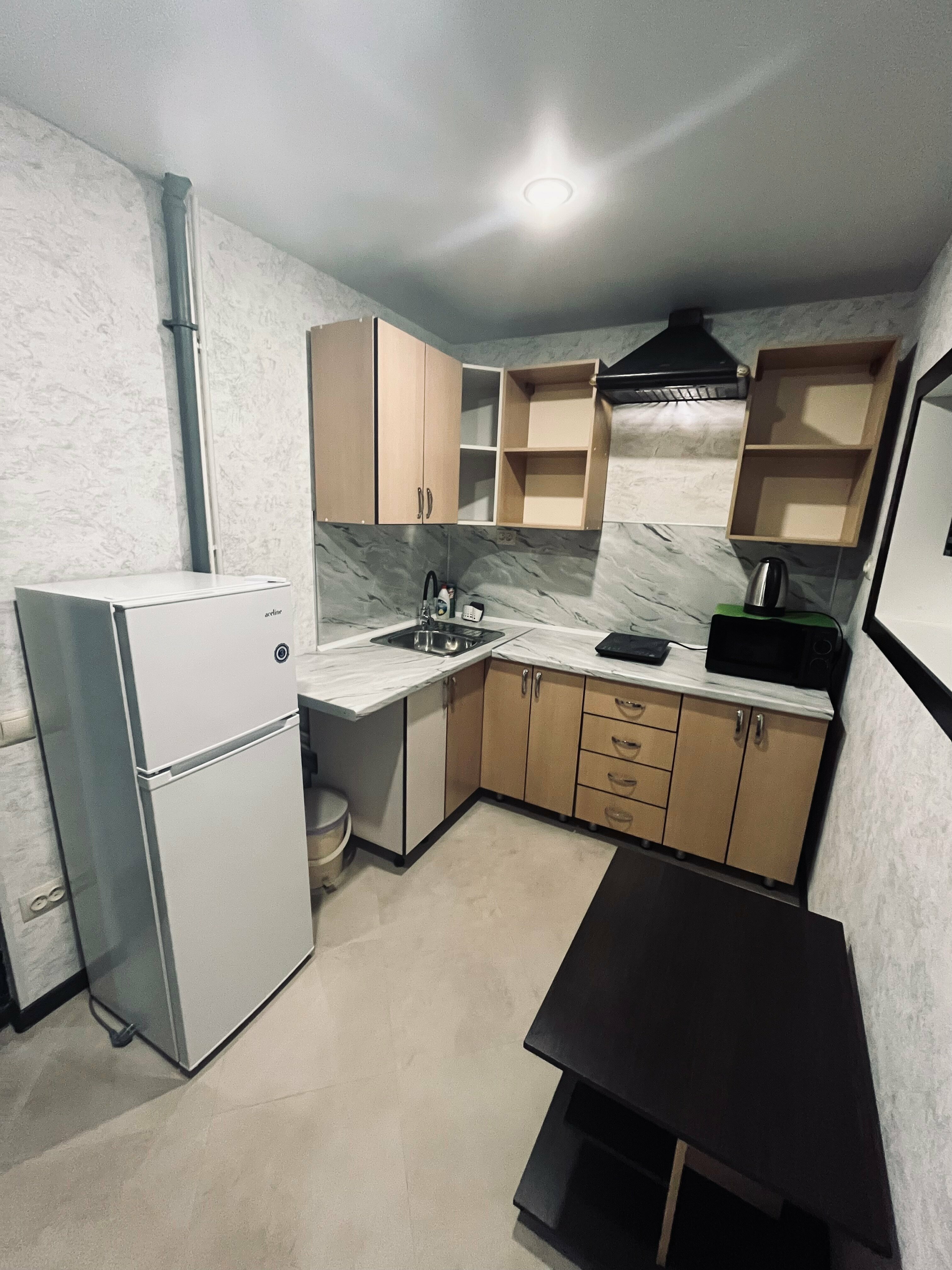 комната с камином