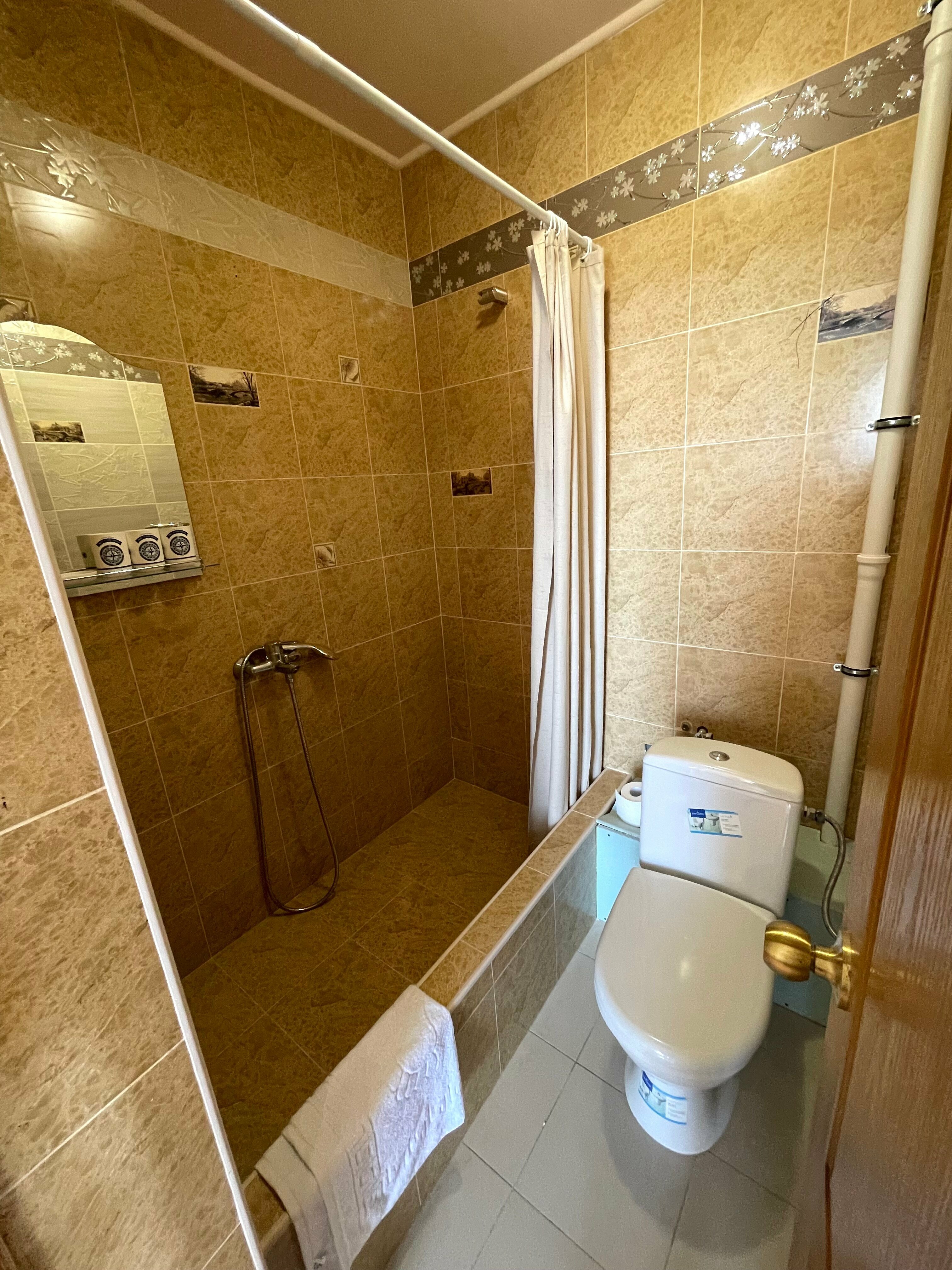 Двухместный номер Делюкс с 1 кроватью и балконом, вид на море