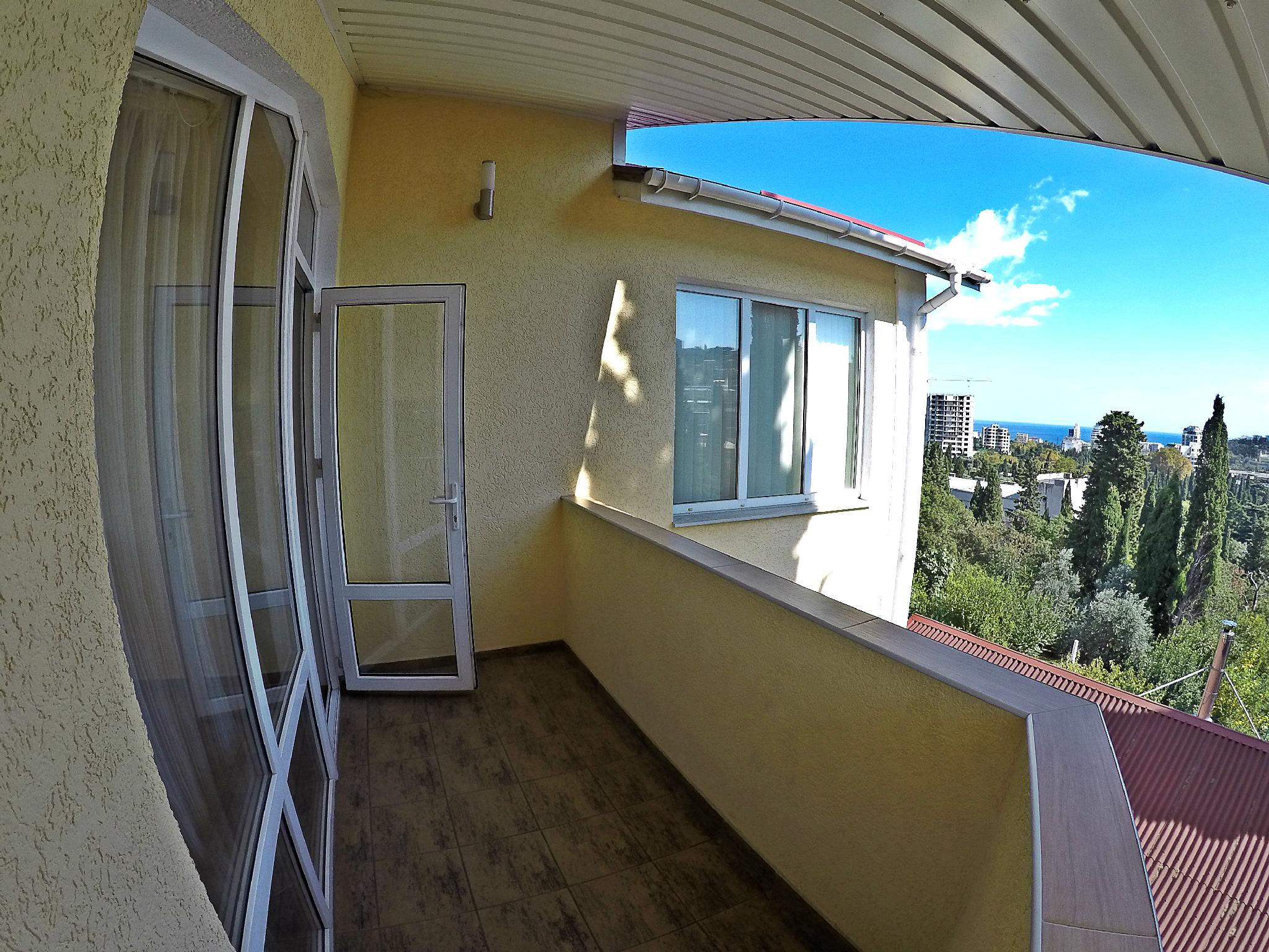 Четырехместный номер с видом на море