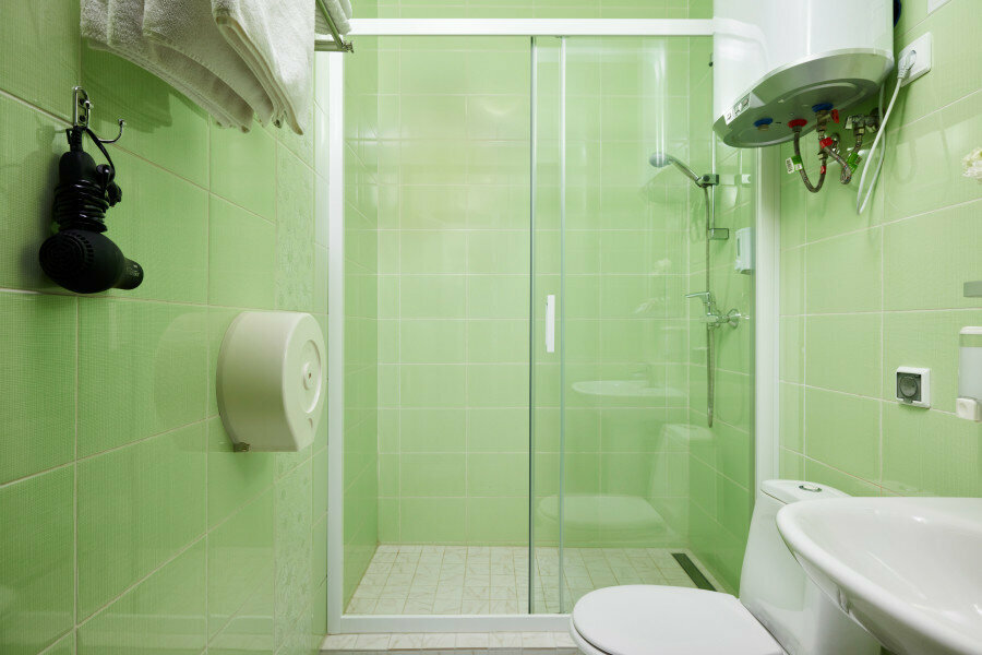 Небольшой двухместный номер с 1 кроватью или 2 отдельными кроватями