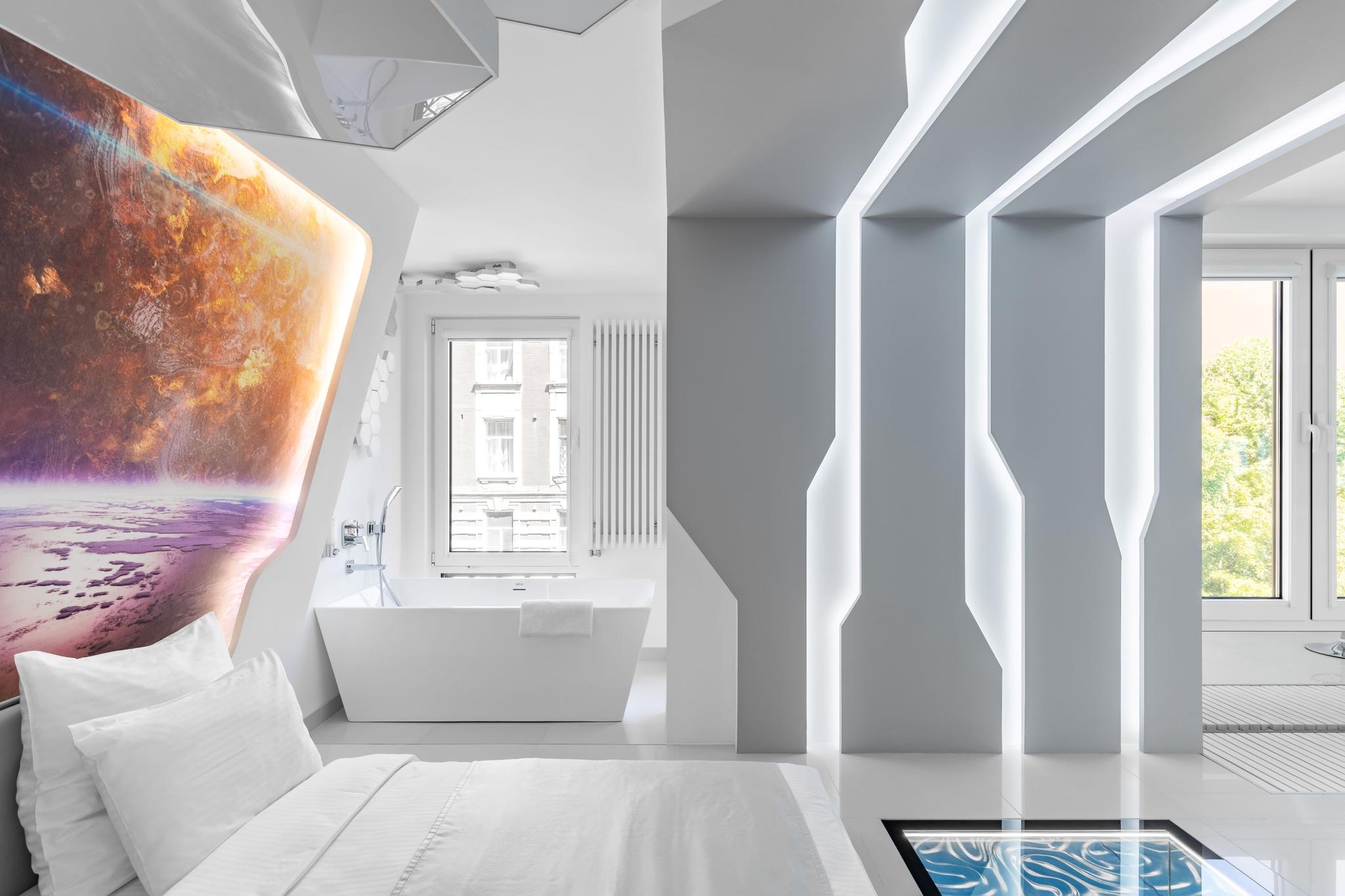 2-комнатные апартаменты люкс Космос и Зелёные