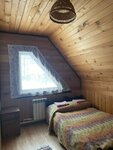 Номер эконом с 1 двуспальной кроватью (мансарда) в Кедровый остров