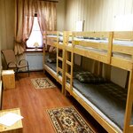 Кровать в 6-местном общем номере в Койкоместо