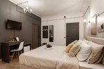 Номер стандарт с 1 двуспальной кроватью (без окна) в Gallery