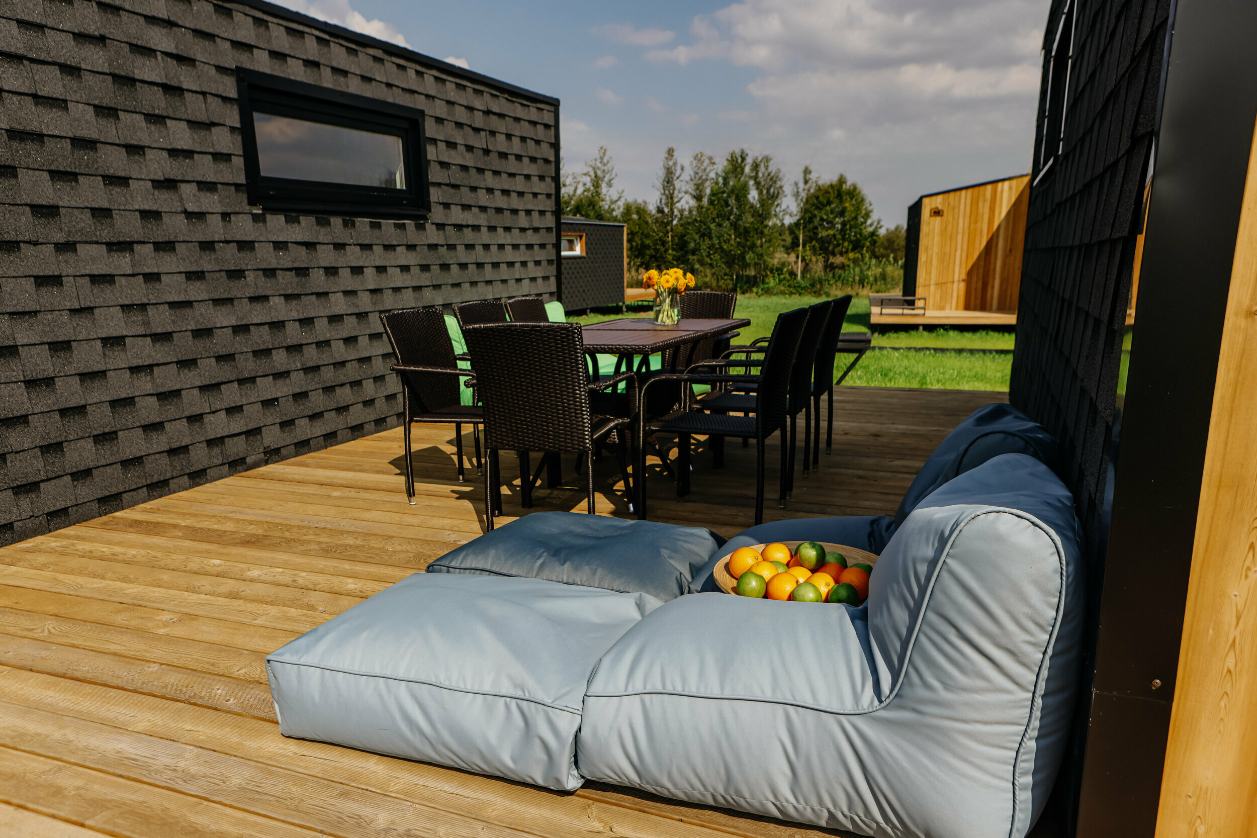 Двухместный номер с 1 кроватью и террасой