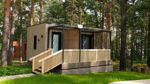 Бунгало улучшенное с 1 двуспальной кроватью в Pioneer Resort Hotel