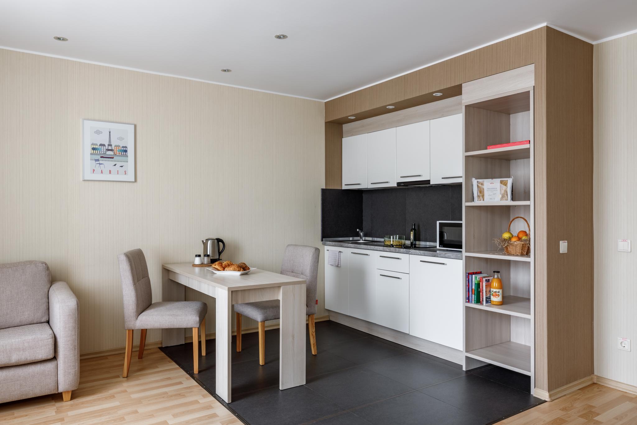 Номер комфорт с 1 двуспальной кроватью