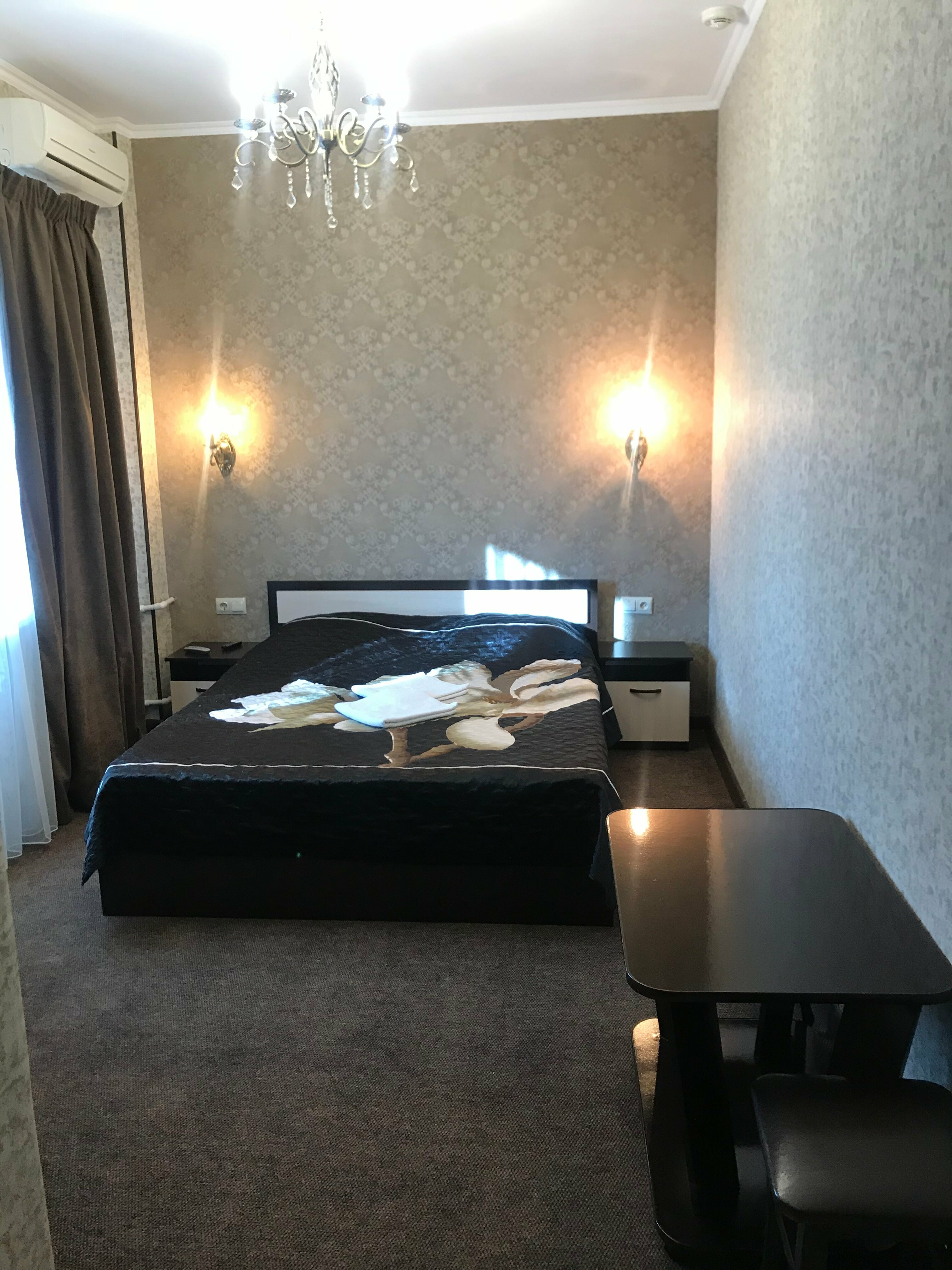 Двухместный номер Делюкс с 1 кроватью и балконом