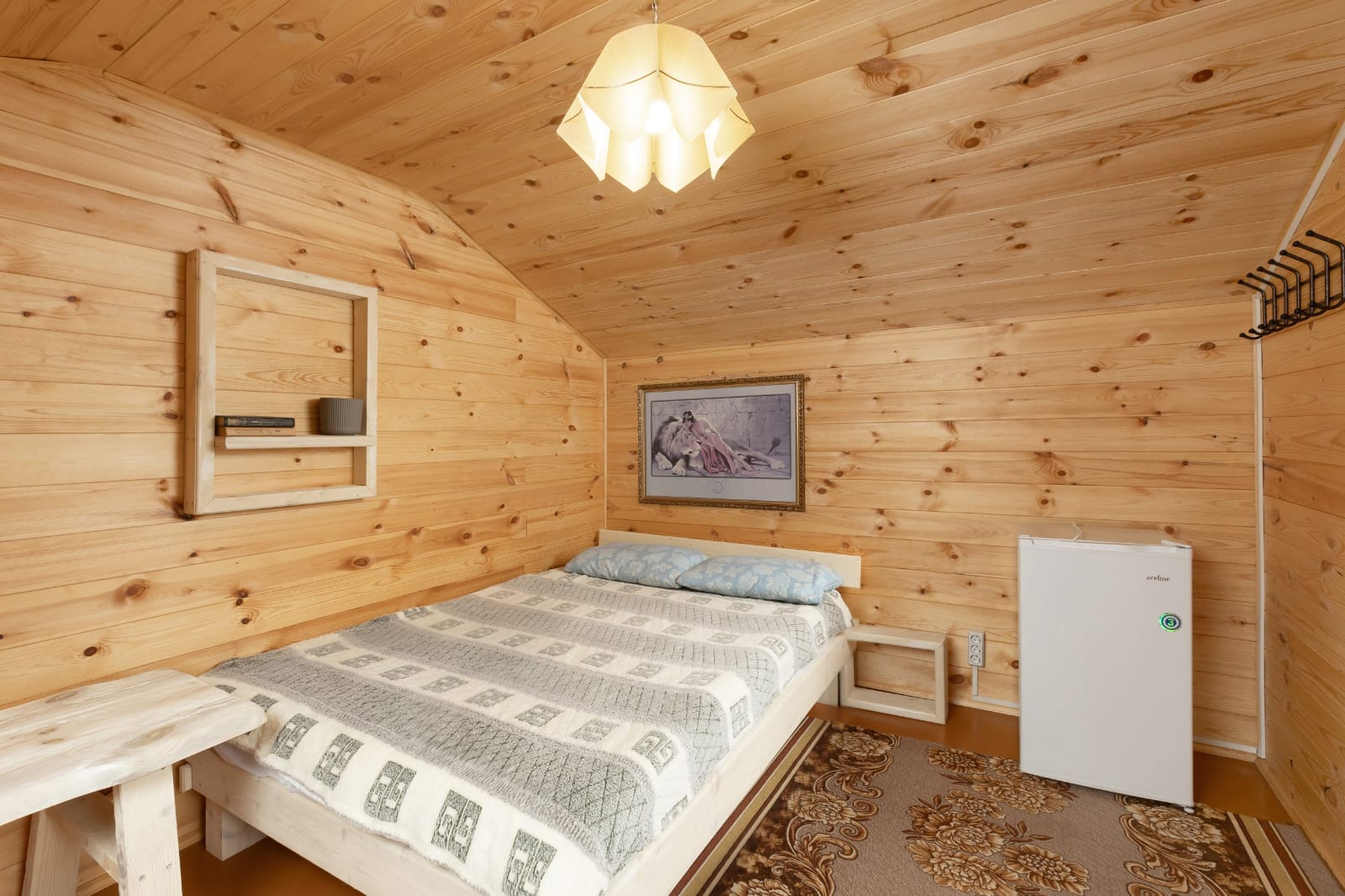 Двухместный номер с 1 кроватью и балконом